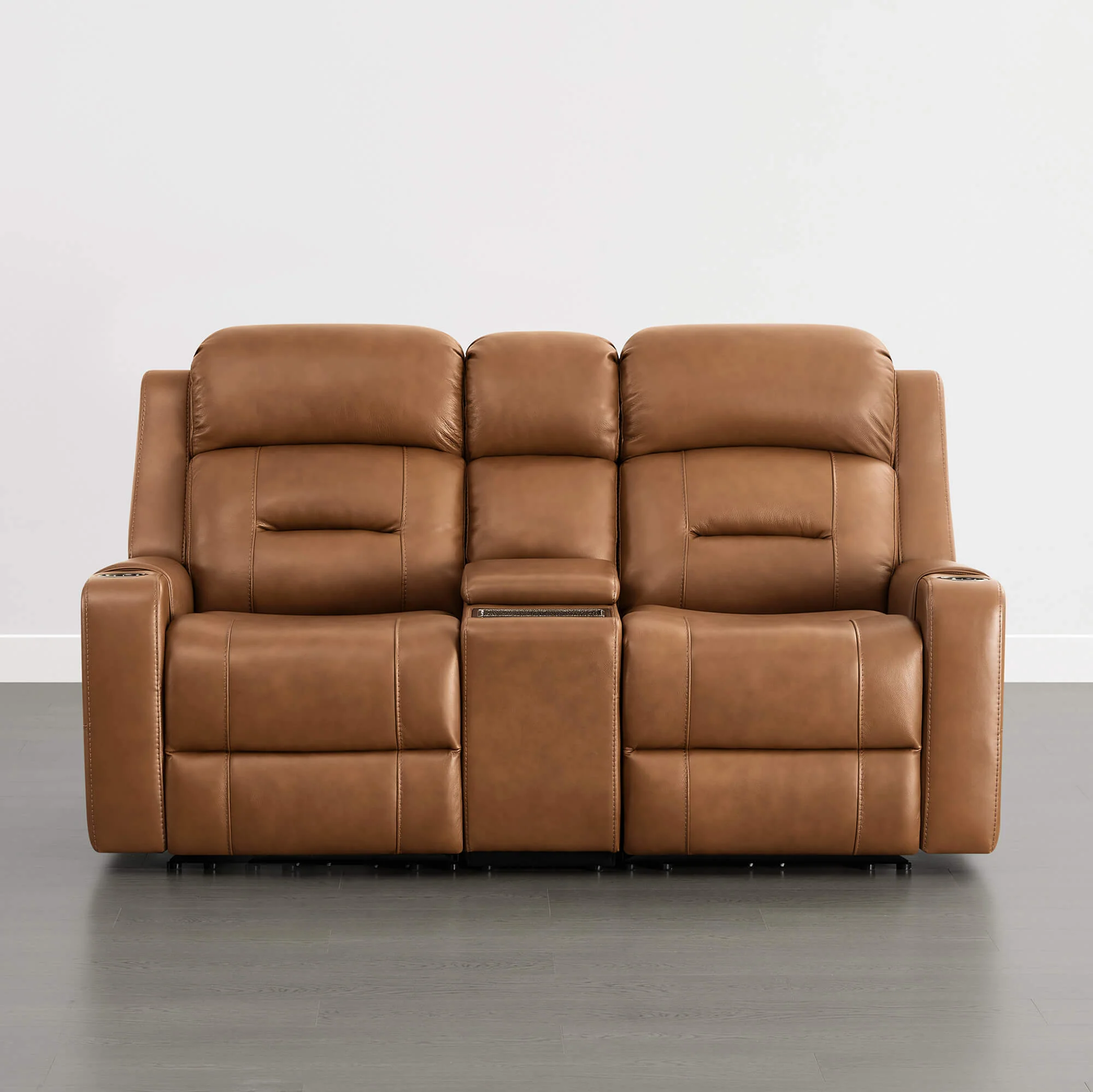 Garrison Handcraft Dual Motor Reclining Sofa with Power Headrest - Image 58