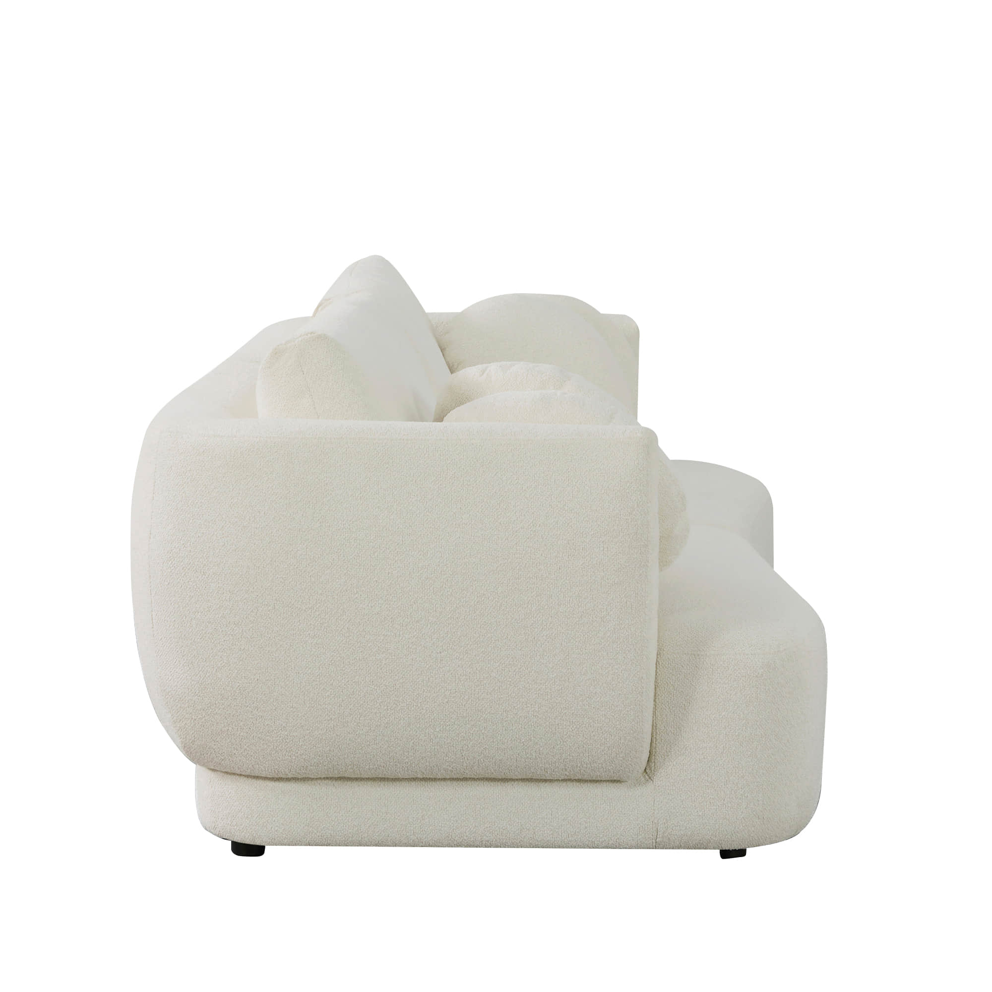 Grace 2-Seat Modular Curved Sofa – Generously Sized Design - Image 12