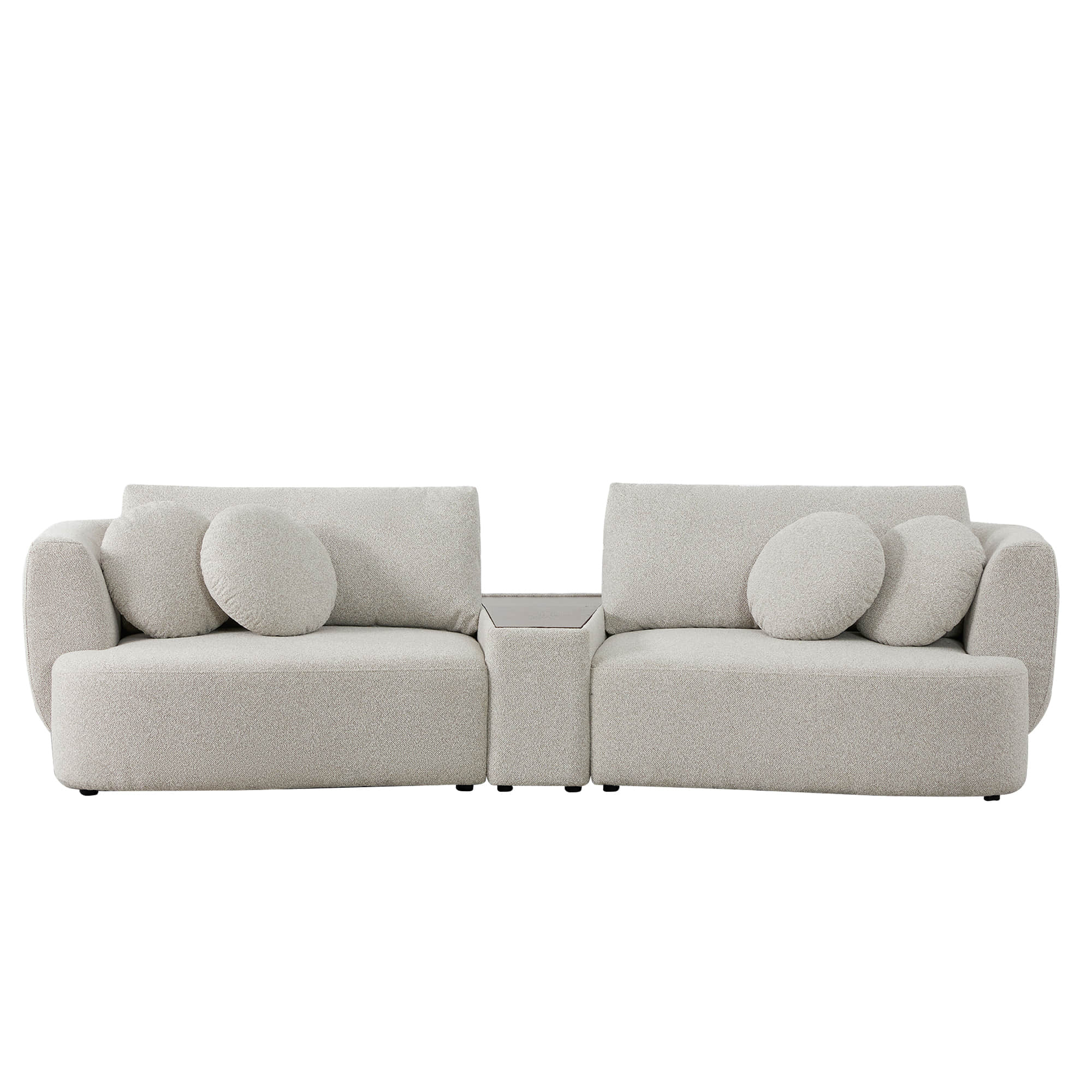 Grace 2-Seat Modular Curved Sofa – Generously Sized Design - Image 33