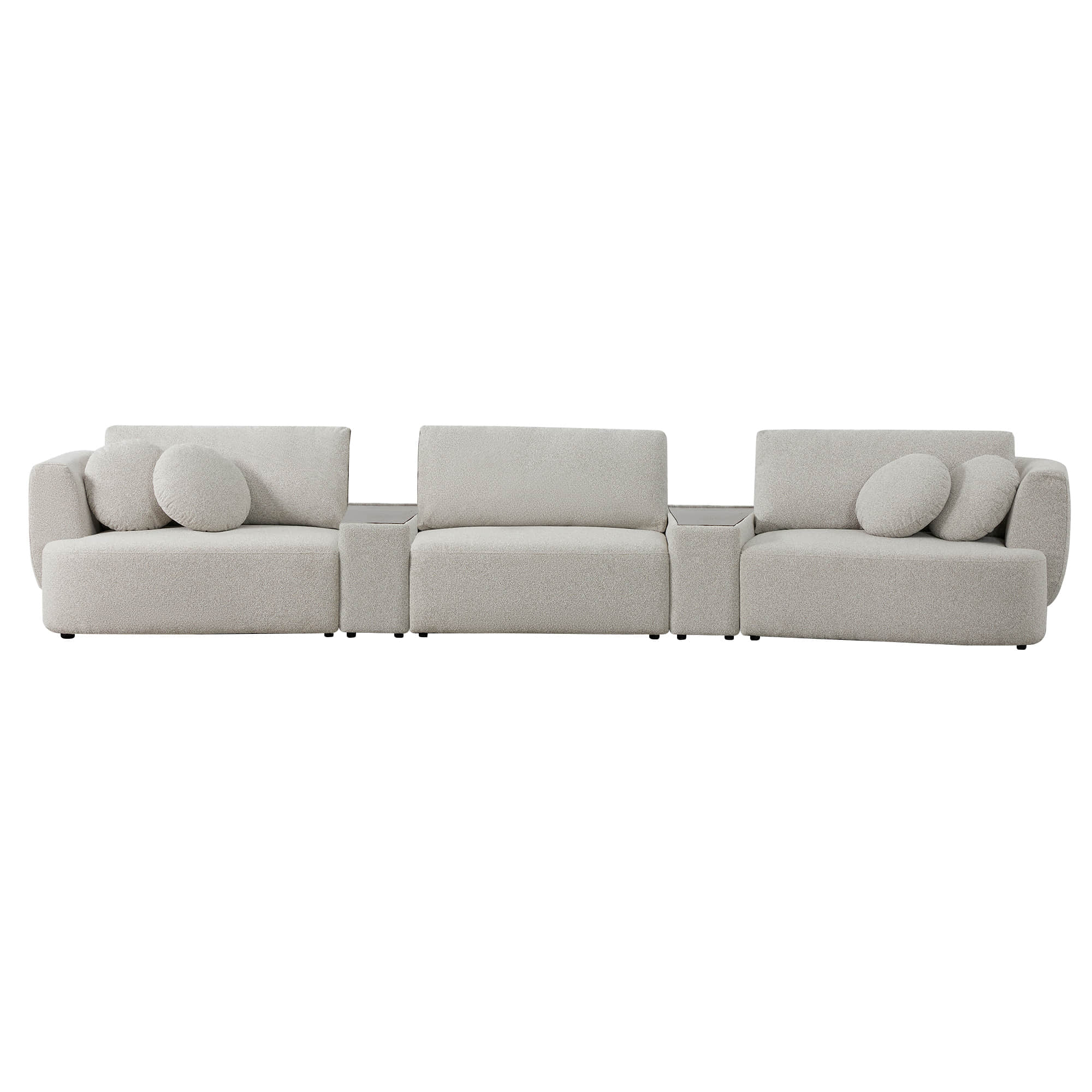Grace 3-Seat Modular Curved Sofa – Generously Sized Design - Image 47