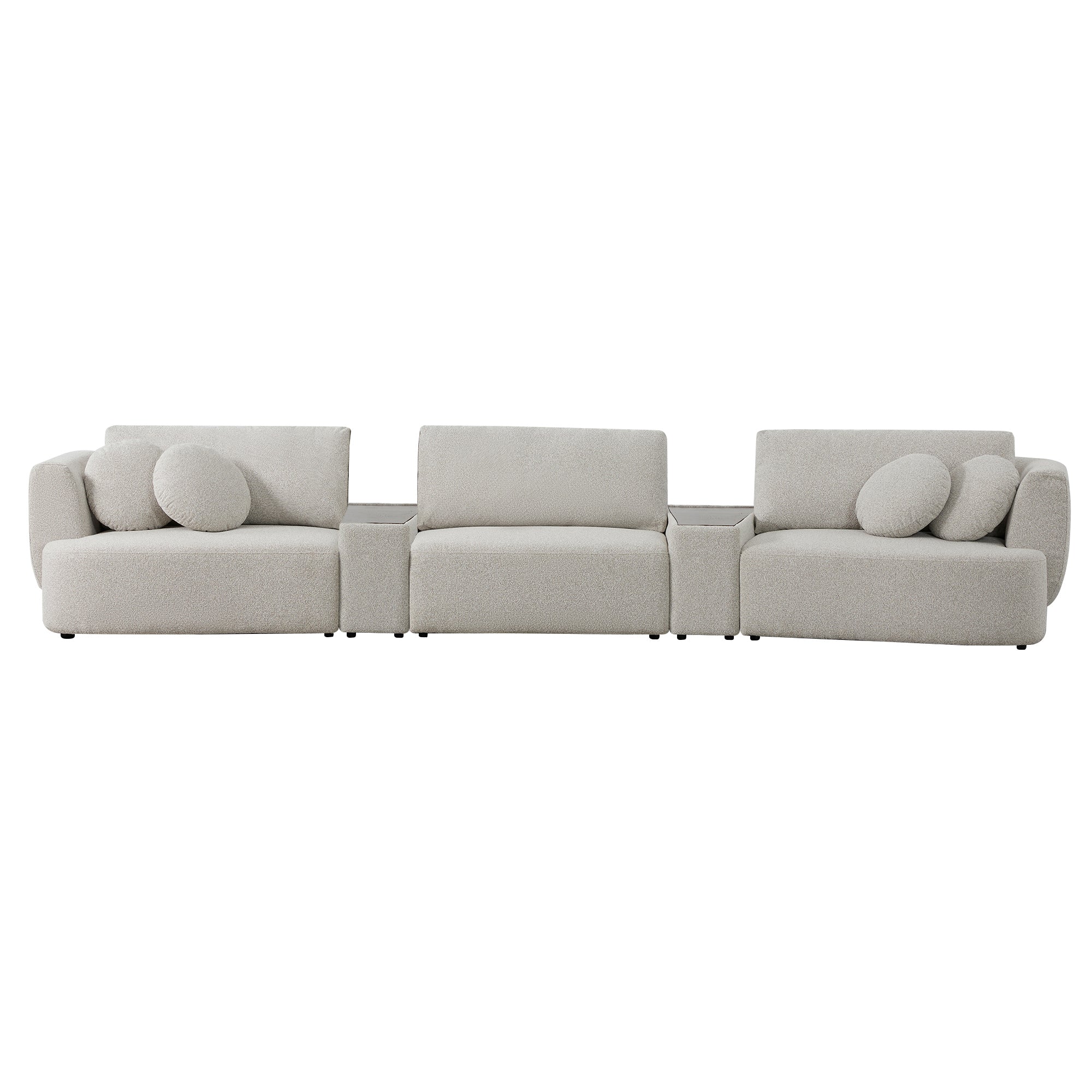 Grace 3-Seat Modular Curved Sofa – Generously Sized Design - Image 81