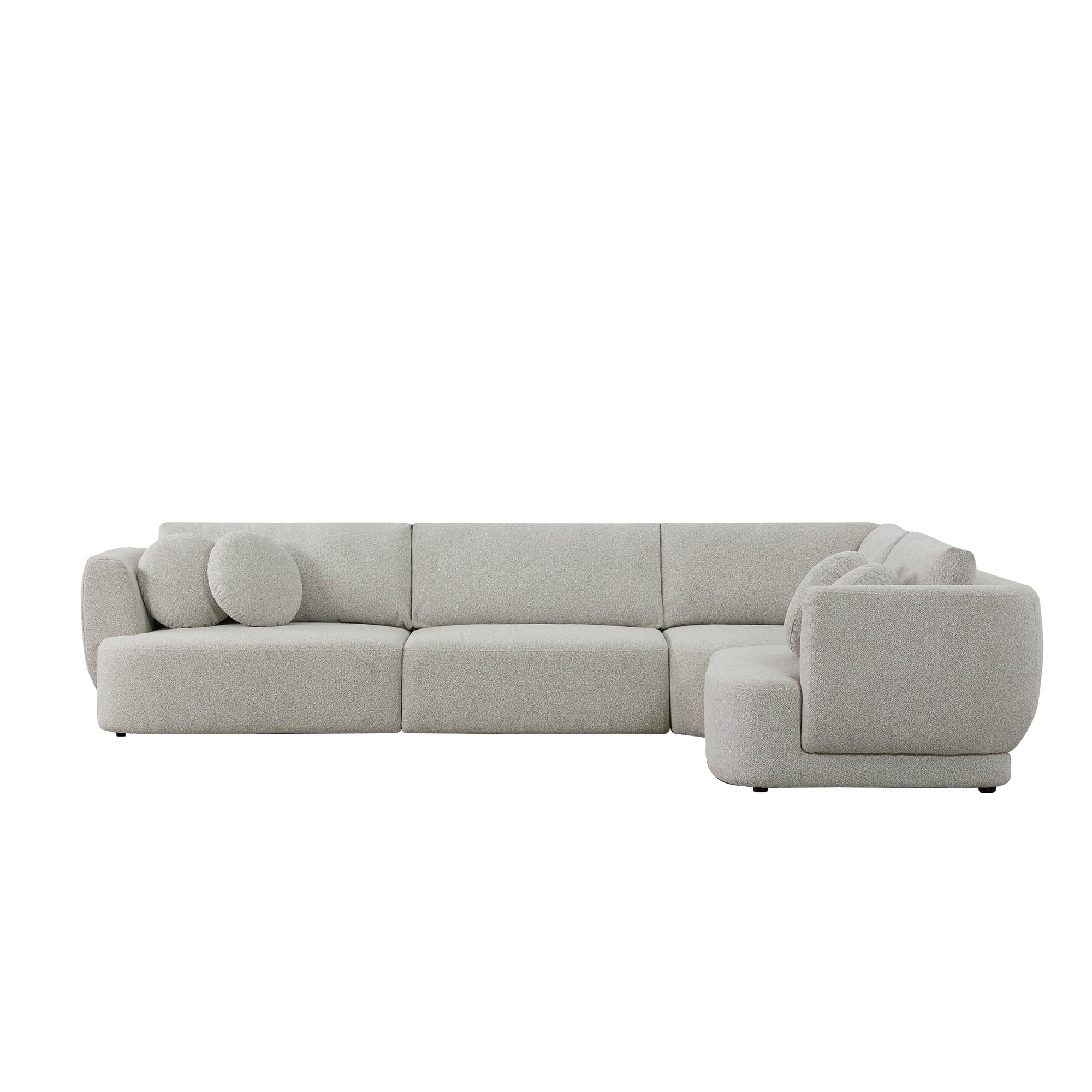 Grace 4-Seat Modular Curved Sofa – Generously Sized Design - Image 65