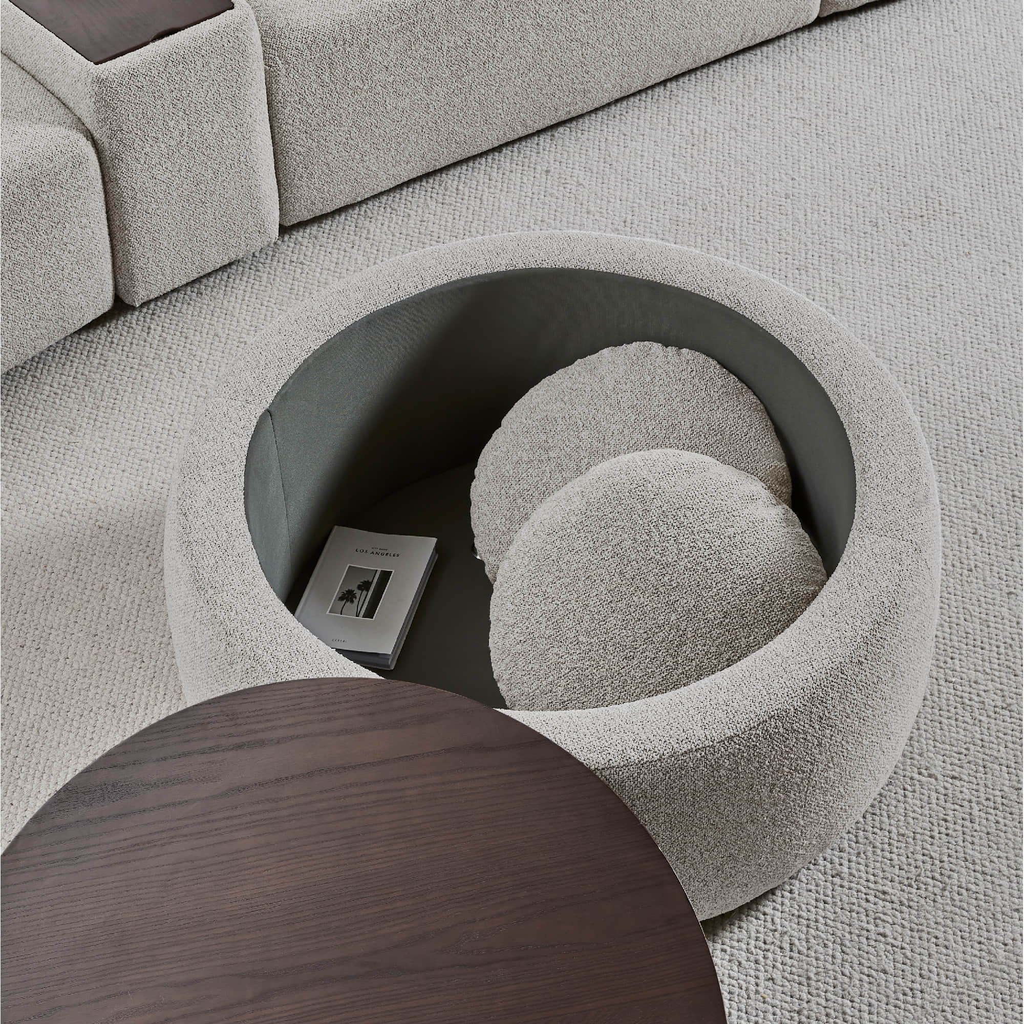 Grace 2-Seat Modular Curved Sofa – Generously Sized Design - Image 43