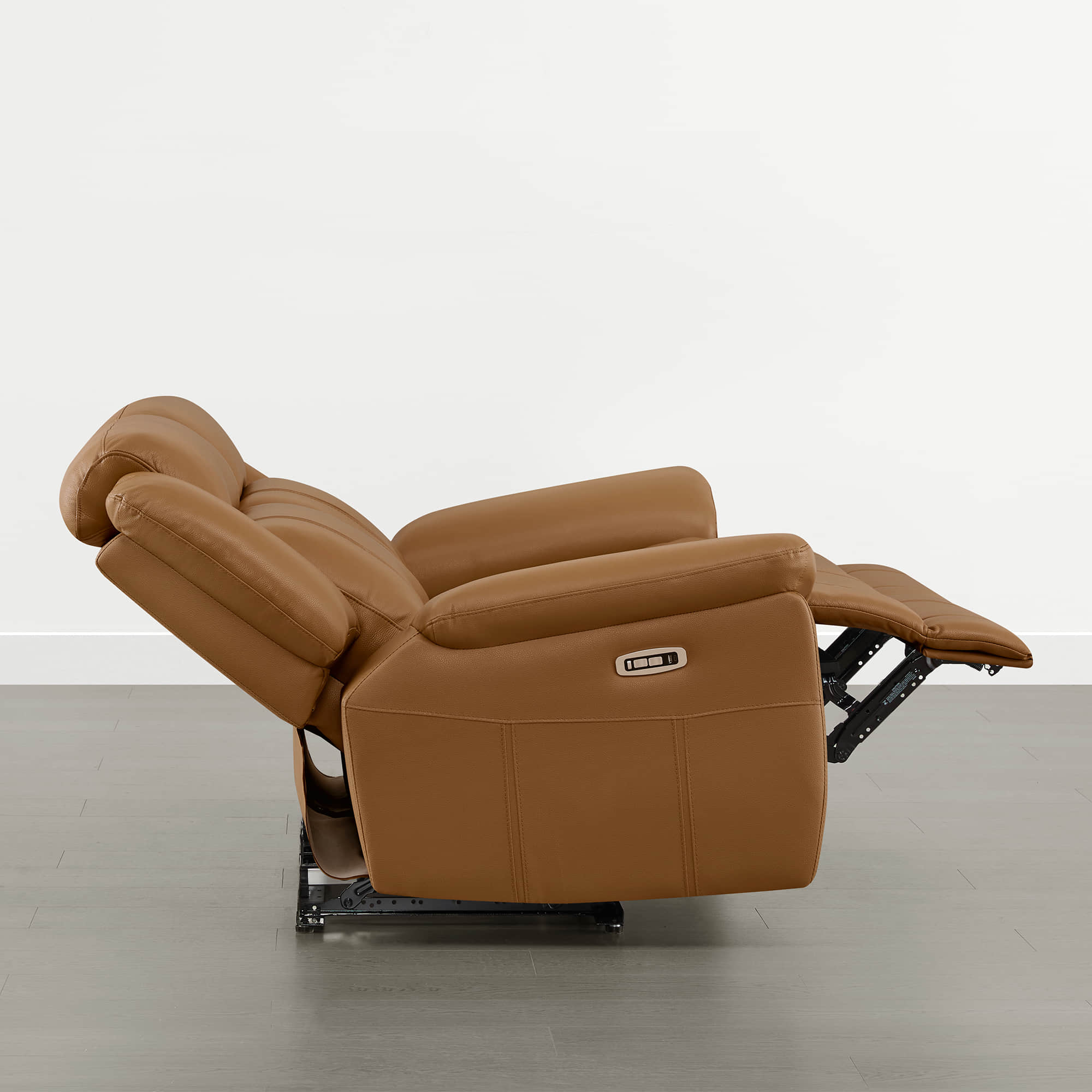 Grady Genuine Leather Power Reclining Sofa with Flip-Down Tabletop - Image 26