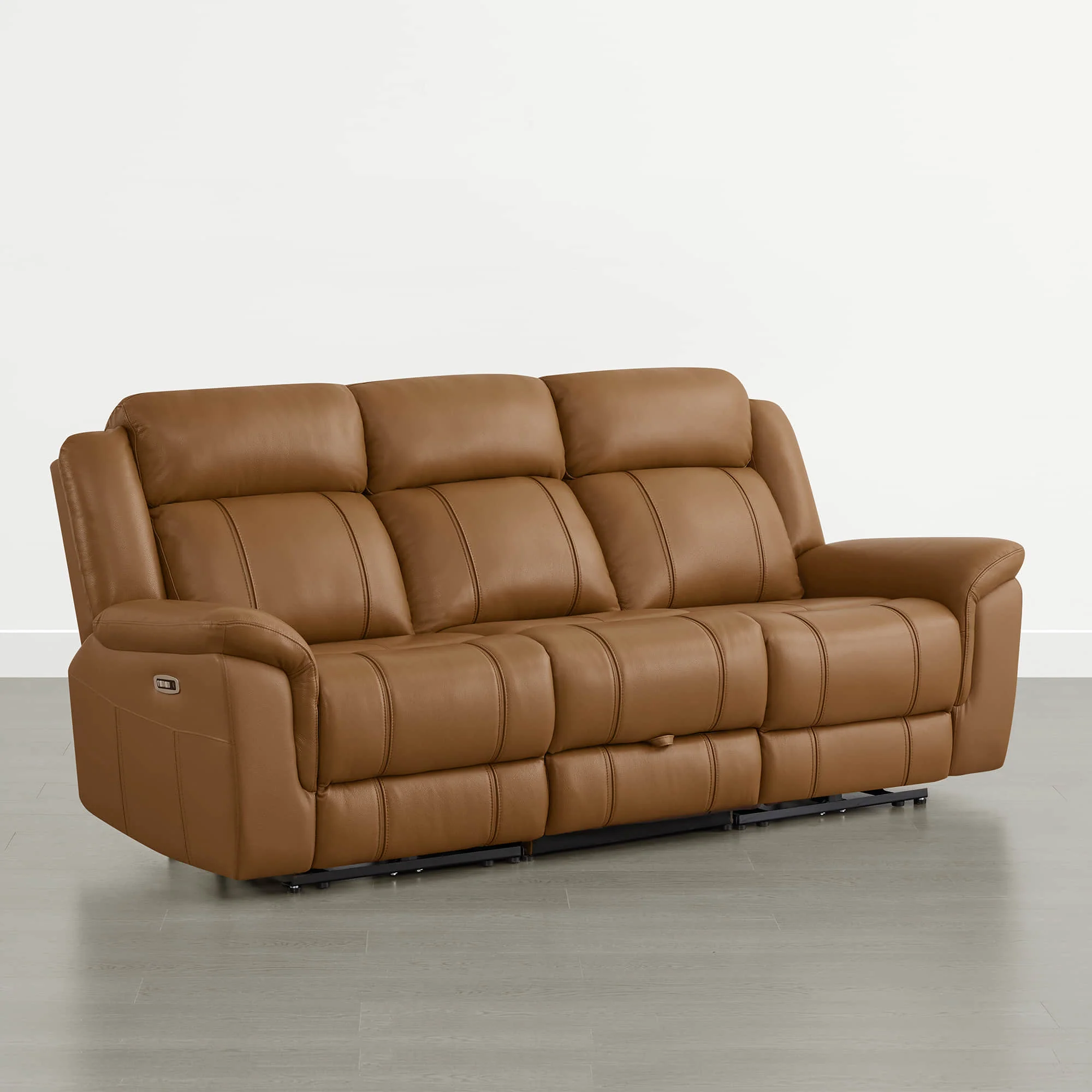 Grady Genuine Leather Power Reclining Sofa with Flip-Down Tabletop - Image 31