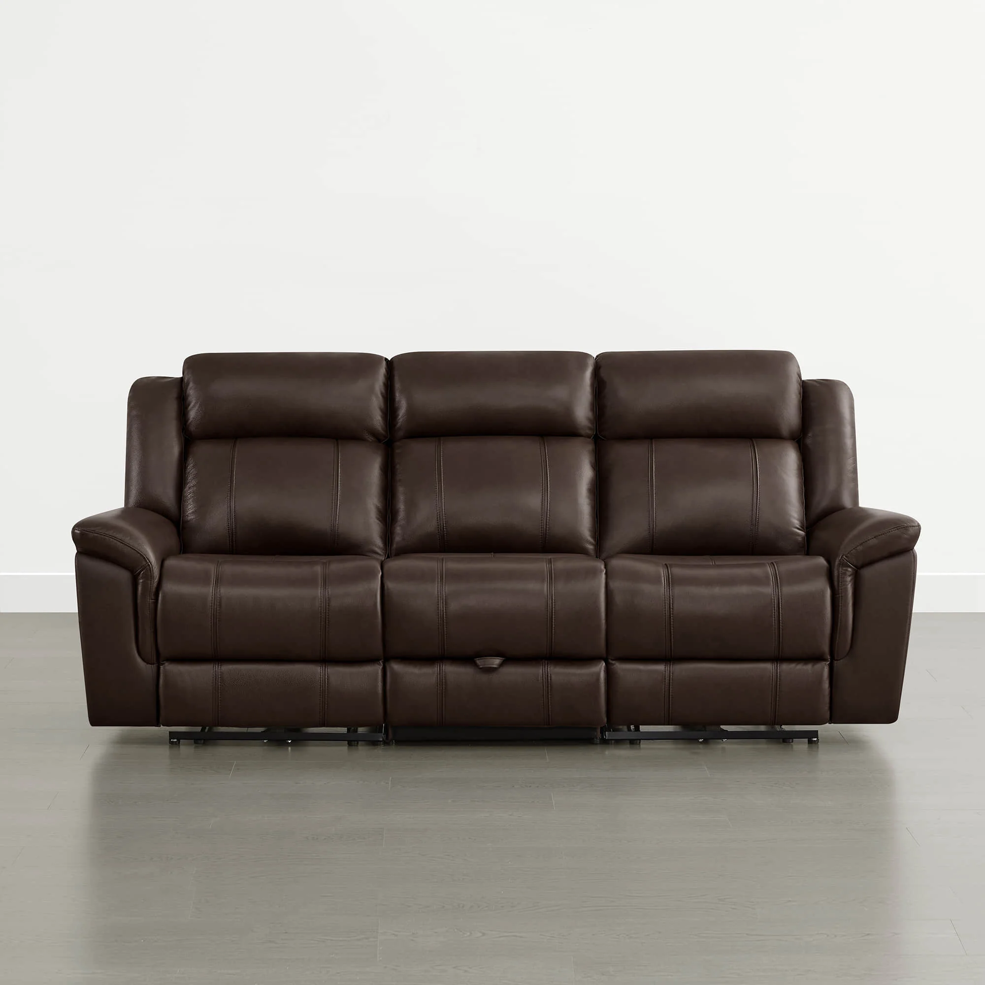 Grady Genuine Leather Power Reclining Sofa with Flip-Down Tabletop - Image 56