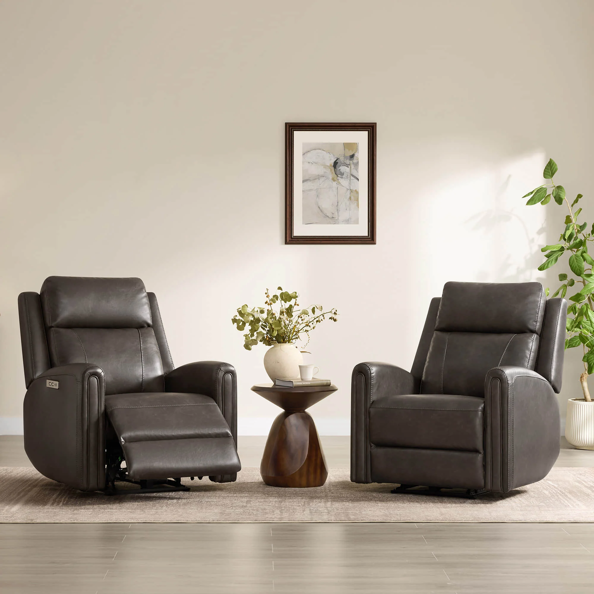 Hadley Modern Zero Wall-hugger Power Recliner - Image 10