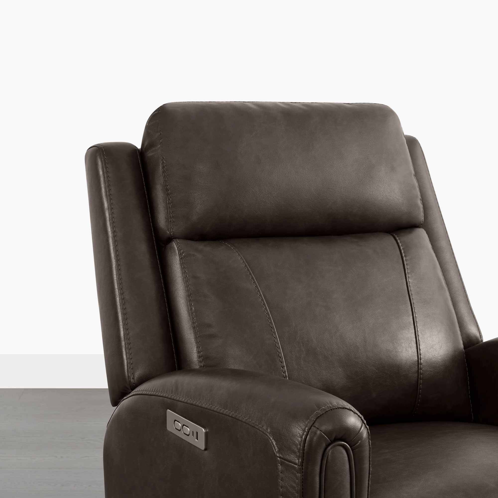 Hadley Modern Zero Wall-hugger Power Recliner - Image 30