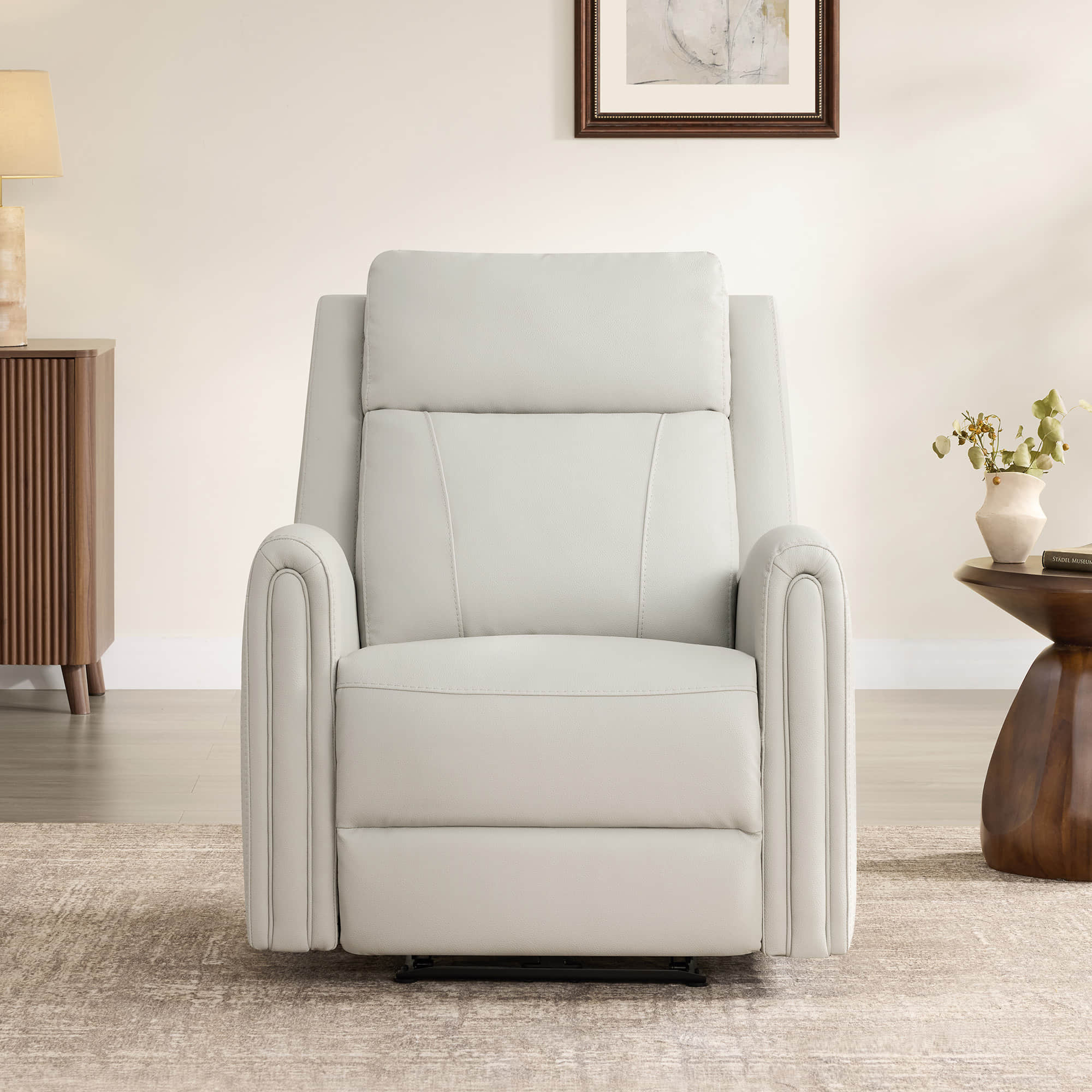 Hadley Modern Zero Wall-hugger Power Recliner - Image 5