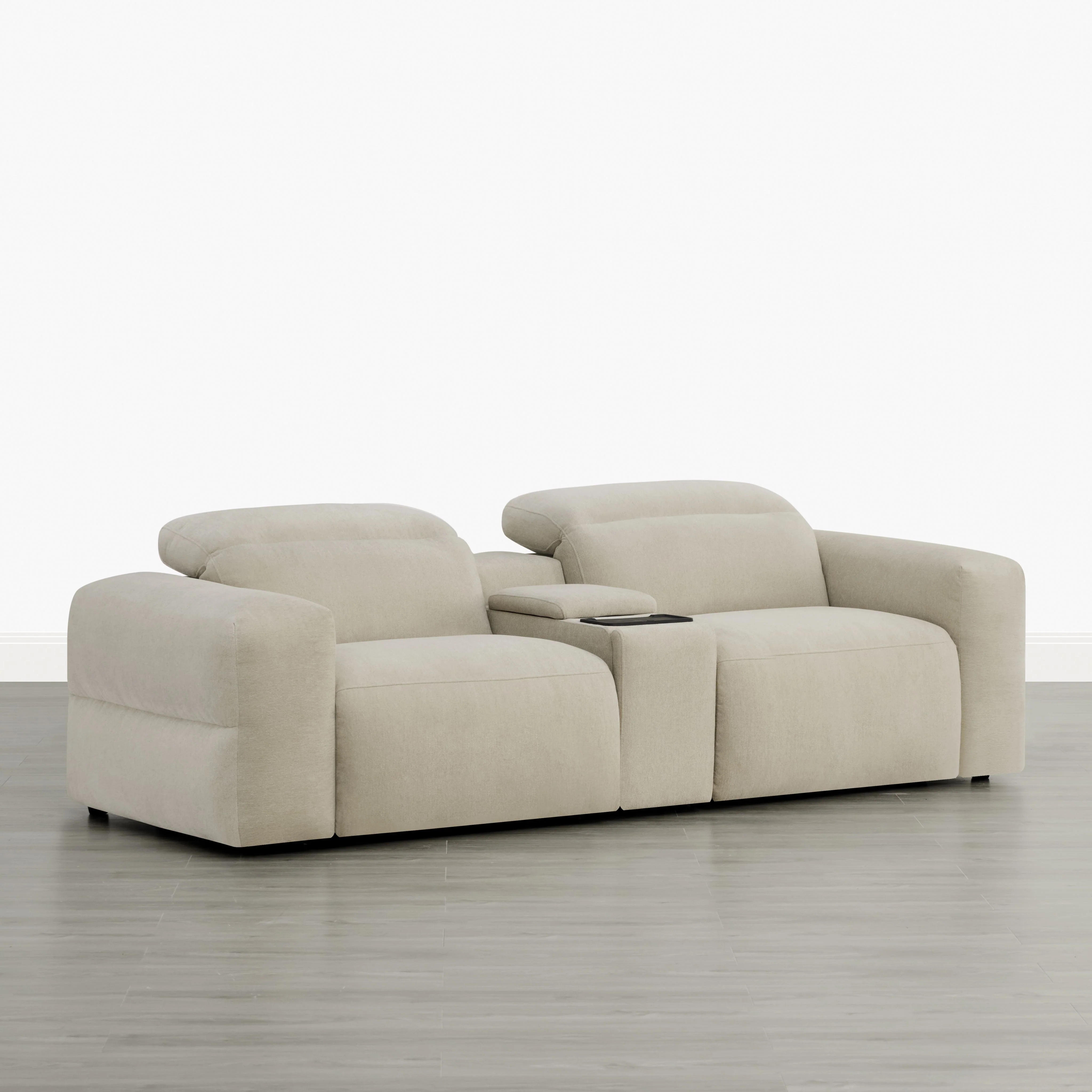Haley Buttery-Soft 2-Seat Modular Power Reclining Sofa with Power Headrests - Image 31