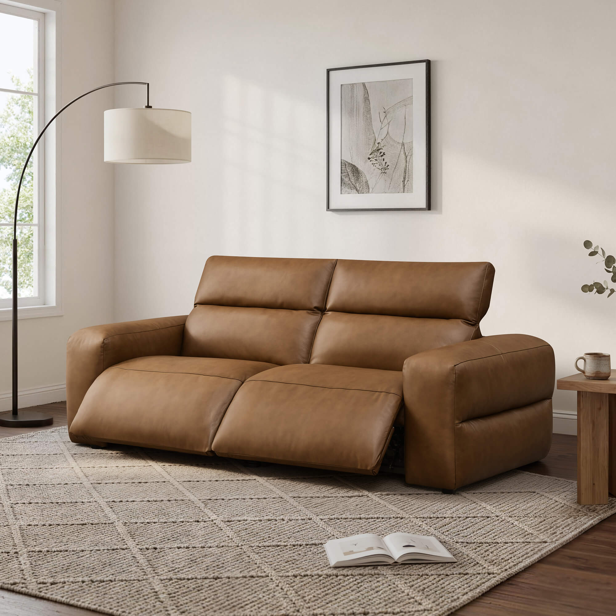 Haley Buttery-Soft 2-Seat Modular Power Reclining Sofa with Power Headrests - Image 45