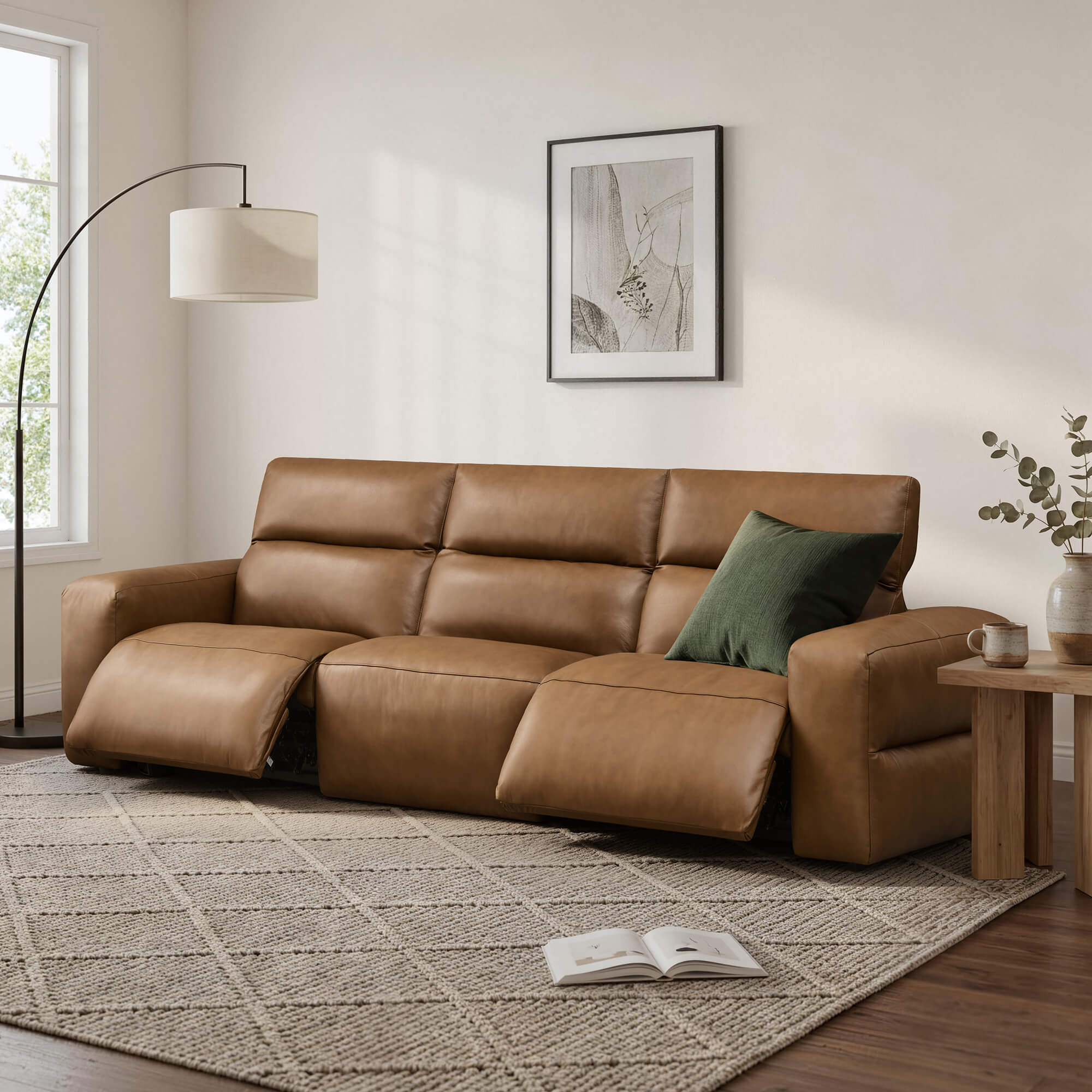 Haley Buttery-Soft 3-Seat Modular Power Reclining Sofa with Power Headrests - Image 44