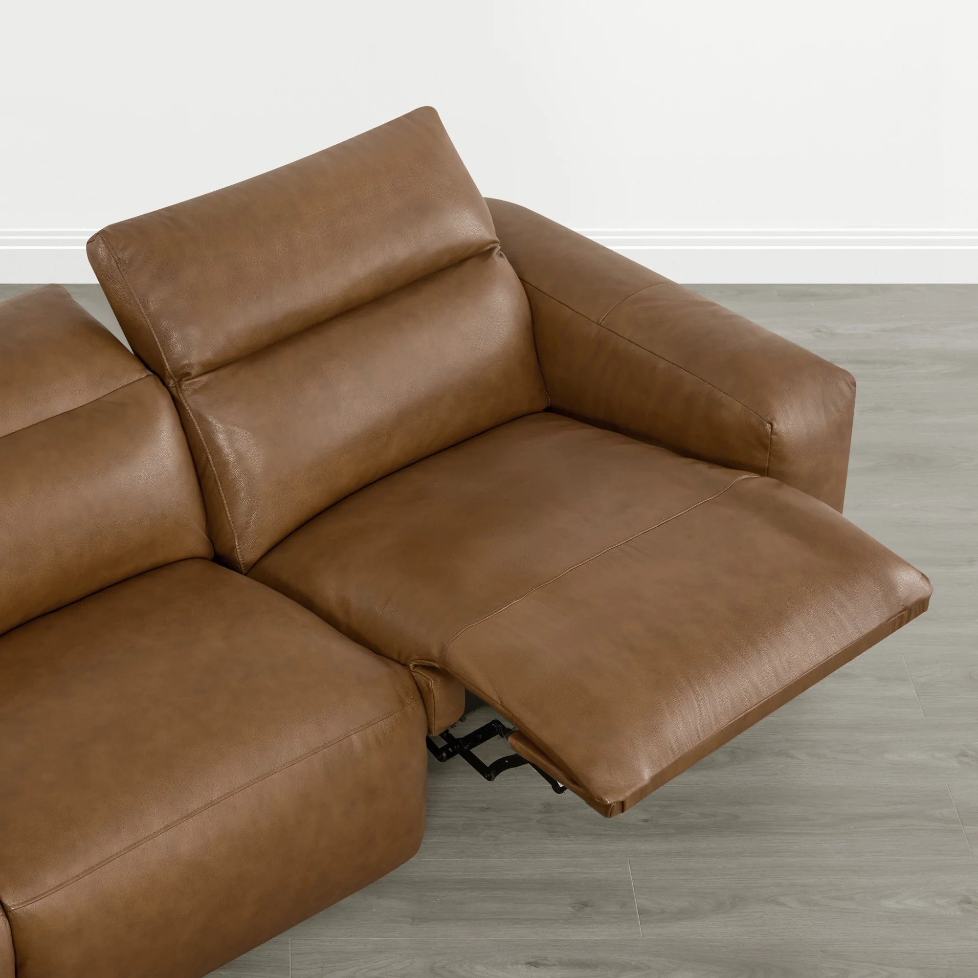 Haley Buttery-Soft 4-Seat Modular Power Reclining Sofa with Power Headrests - Image 17