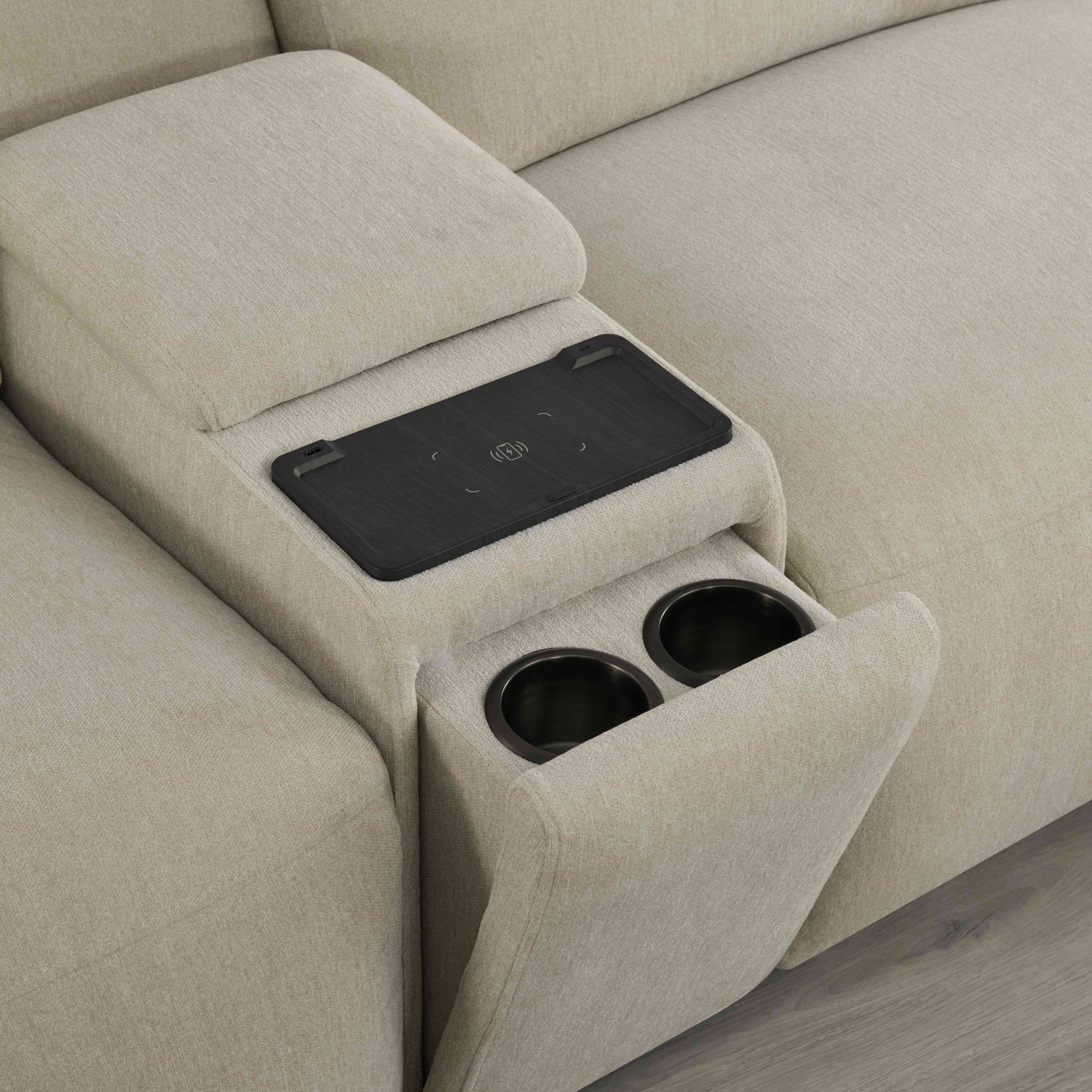 Haley Buttery-Soft 4-Seat Modular Power Reclining Sofa with Power Headrests - Image 47