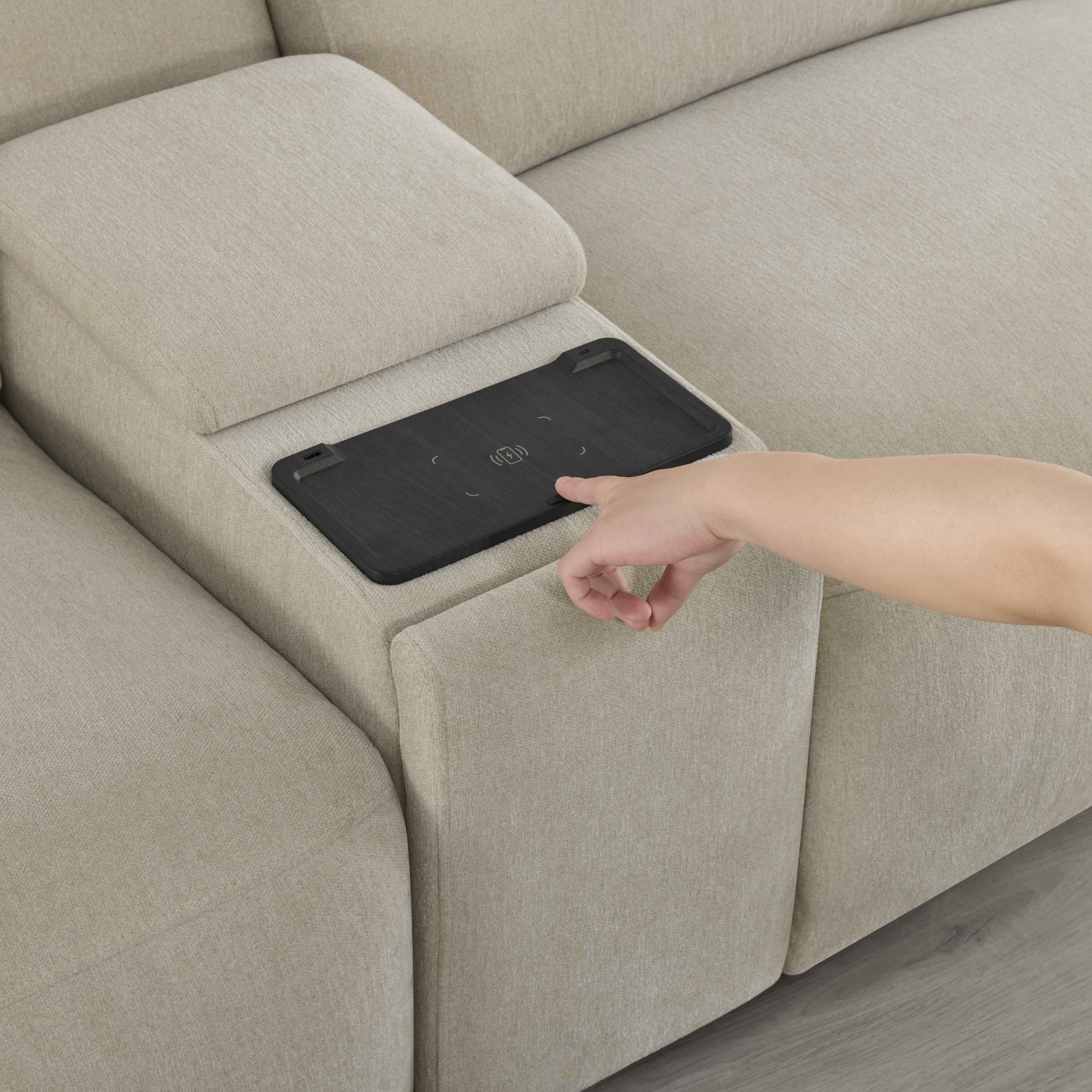 Haley Buttery-Soft 4-Seat Modular Power Reclining Sofa with Power Headrests - Image 48