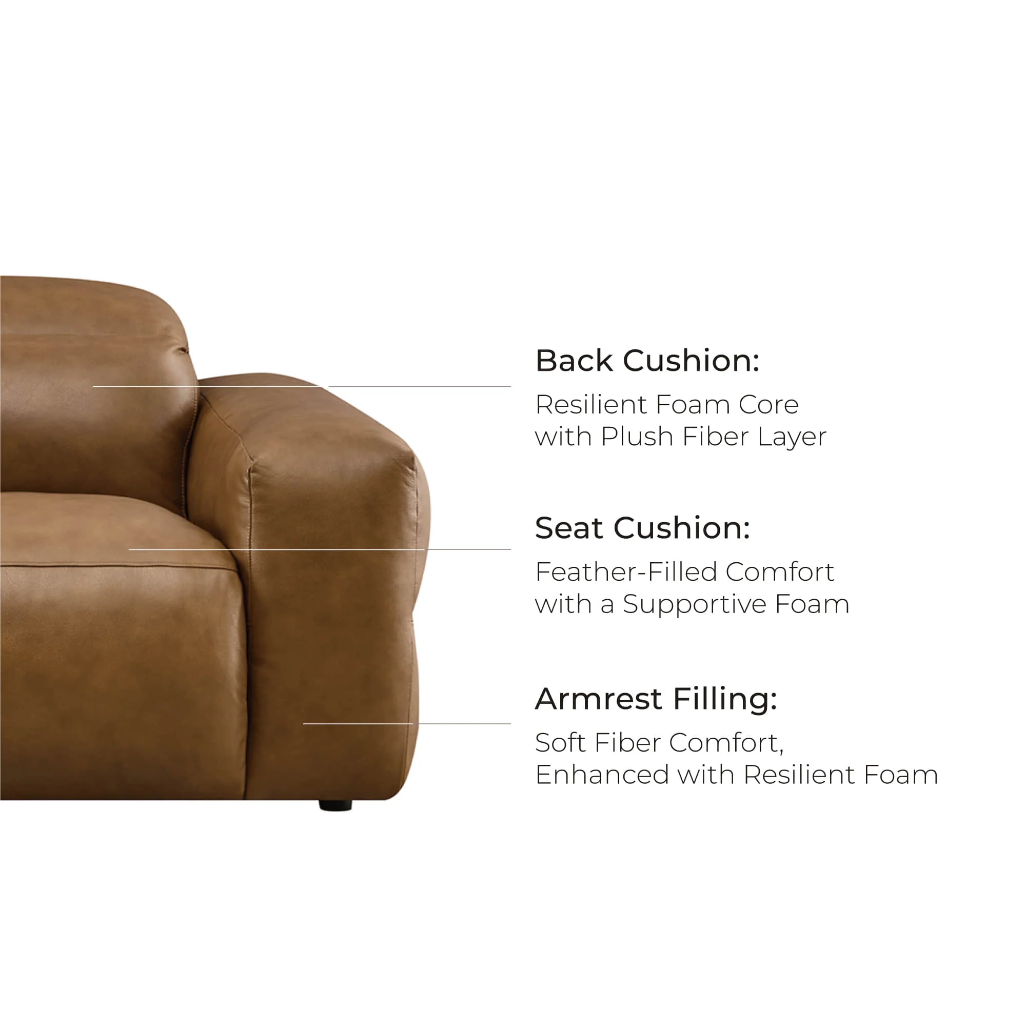 Haley Buttery-Soft 2-Seat Modular Power Reclining Sofa with Power Headrests - Image 54