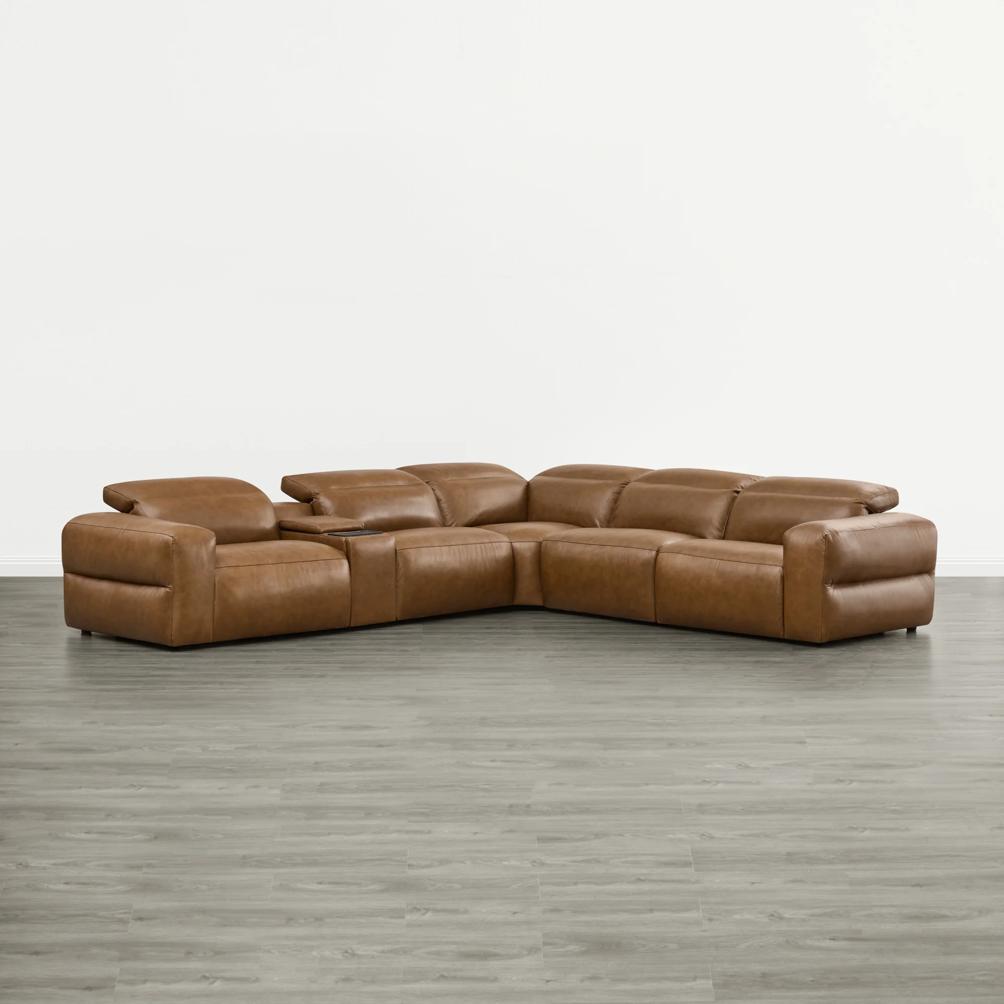 Haley Buttery-Soft 5-Seat Modular Power Reclining Sofa with Power Headrests - Image 19