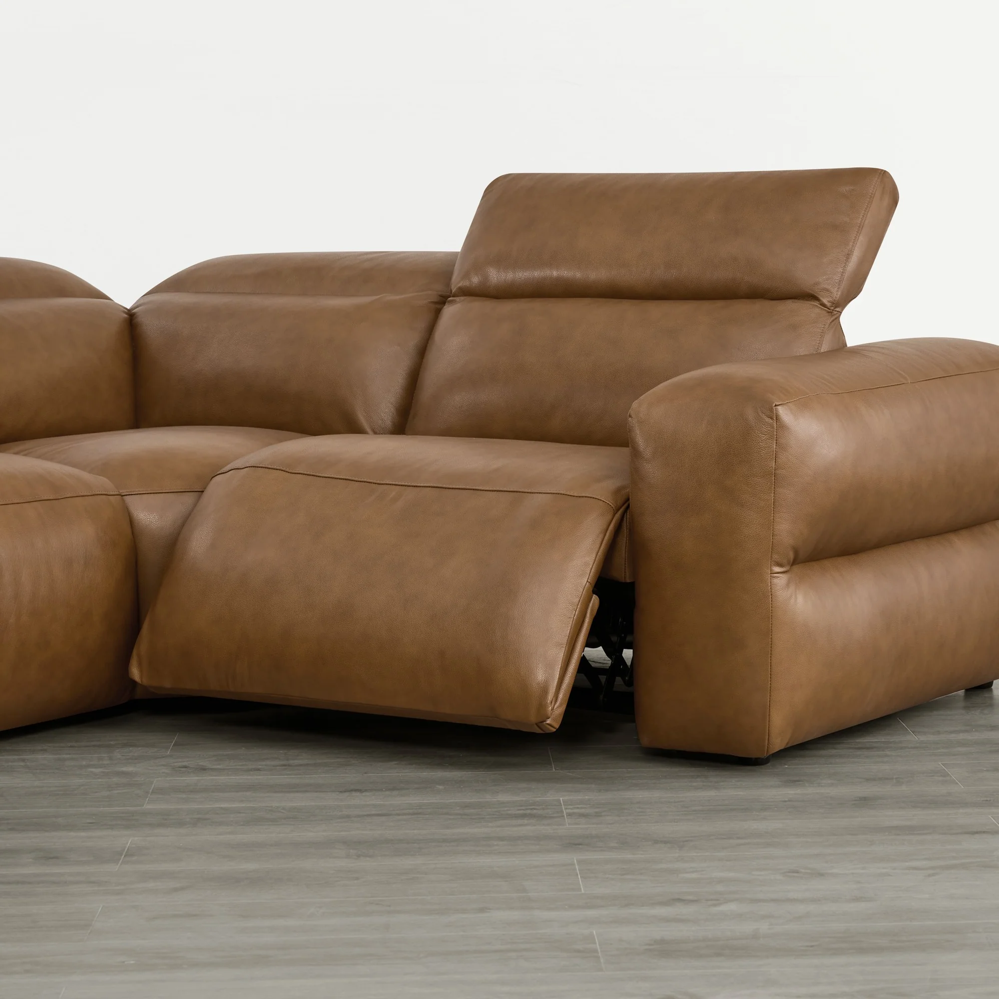 Haley Buttery-Soft 5-Seat Modular Power Reclining Sofa with Power Headrests - Image 34