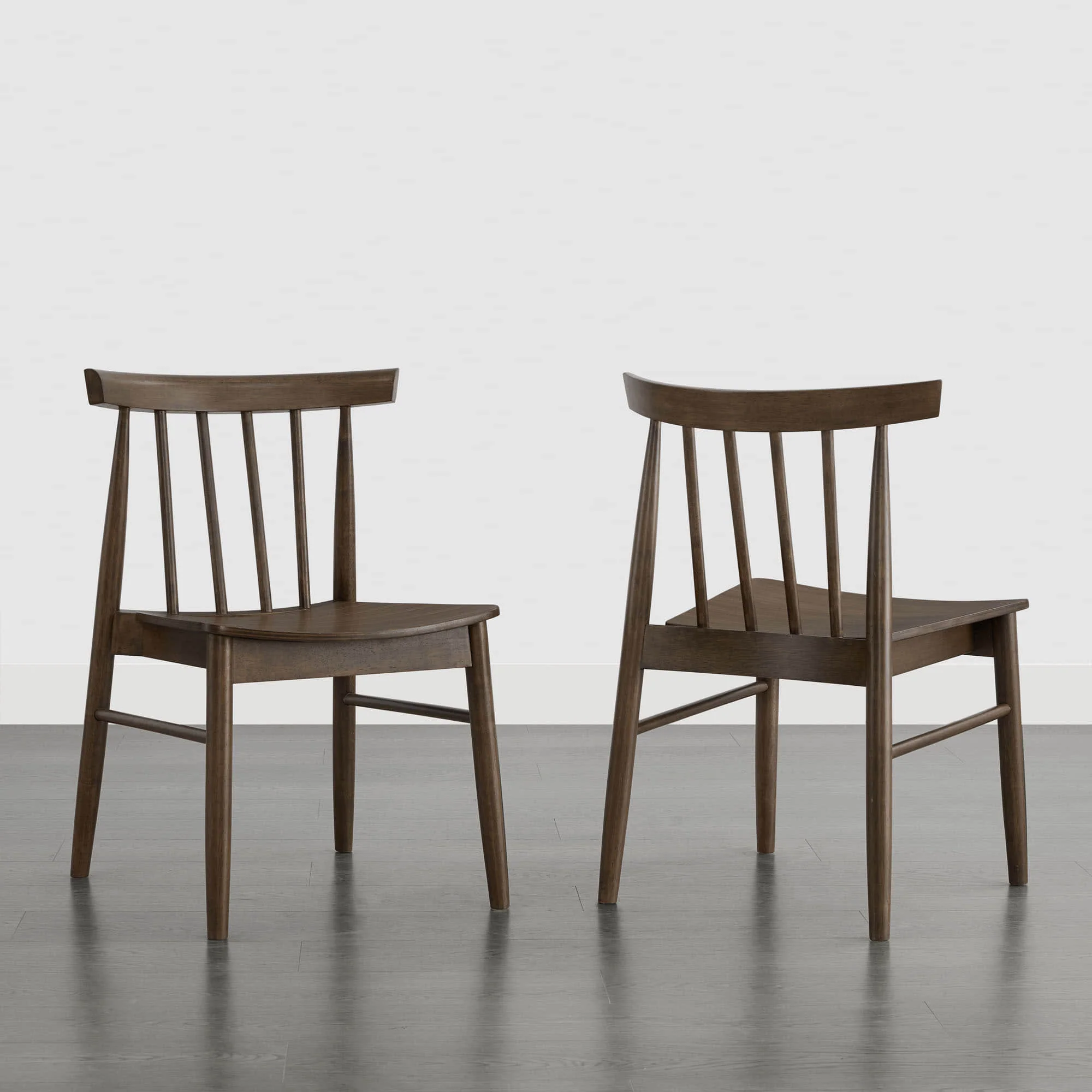 Hanna Mid-century Windsor Solid Wood Dining Chair(Set of 2) - Image 36