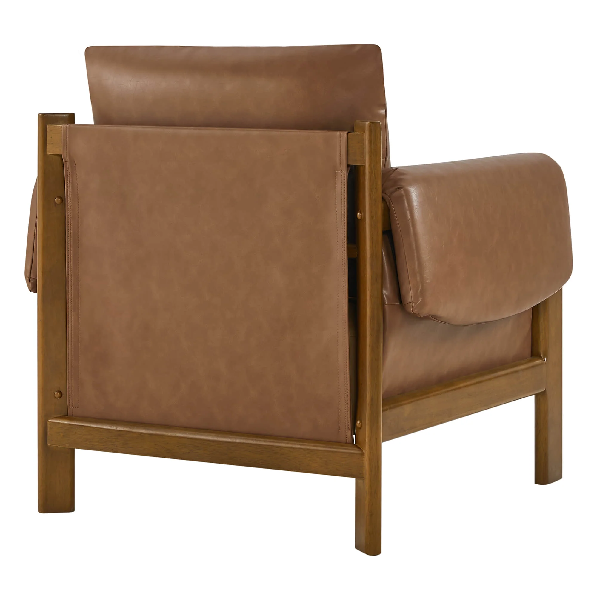Harbor Upholstered Accent Chair with Wooden Frame - Image 16