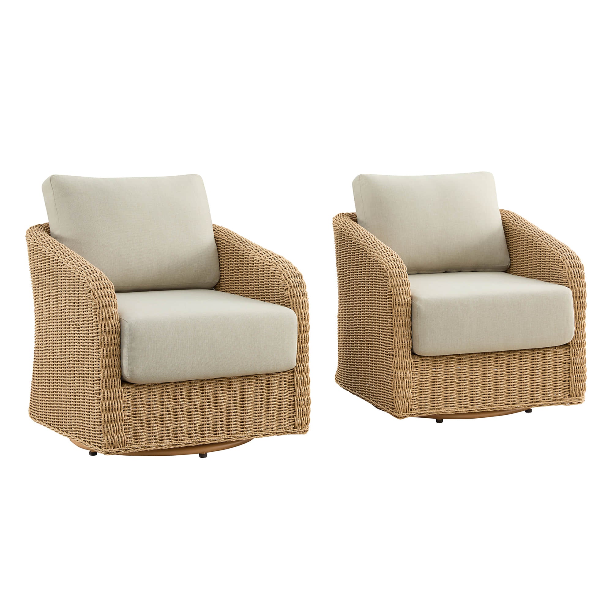 Haven Wicker Woven Outdoor Bistro Set - Image 51