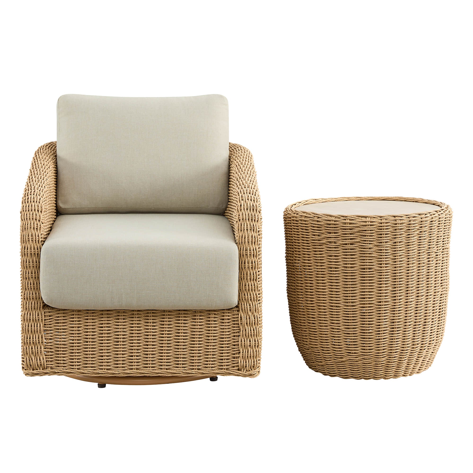Haven Wicker Woven Outdoor Bistro Set - Image 58