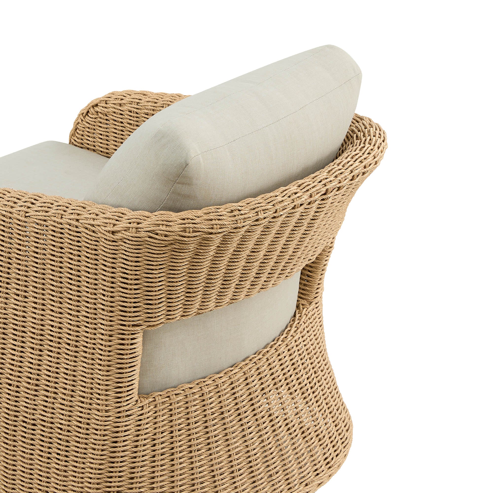 Haven Wicker Woven Outdoor Swivel Chair (Set of 2) - Image 21