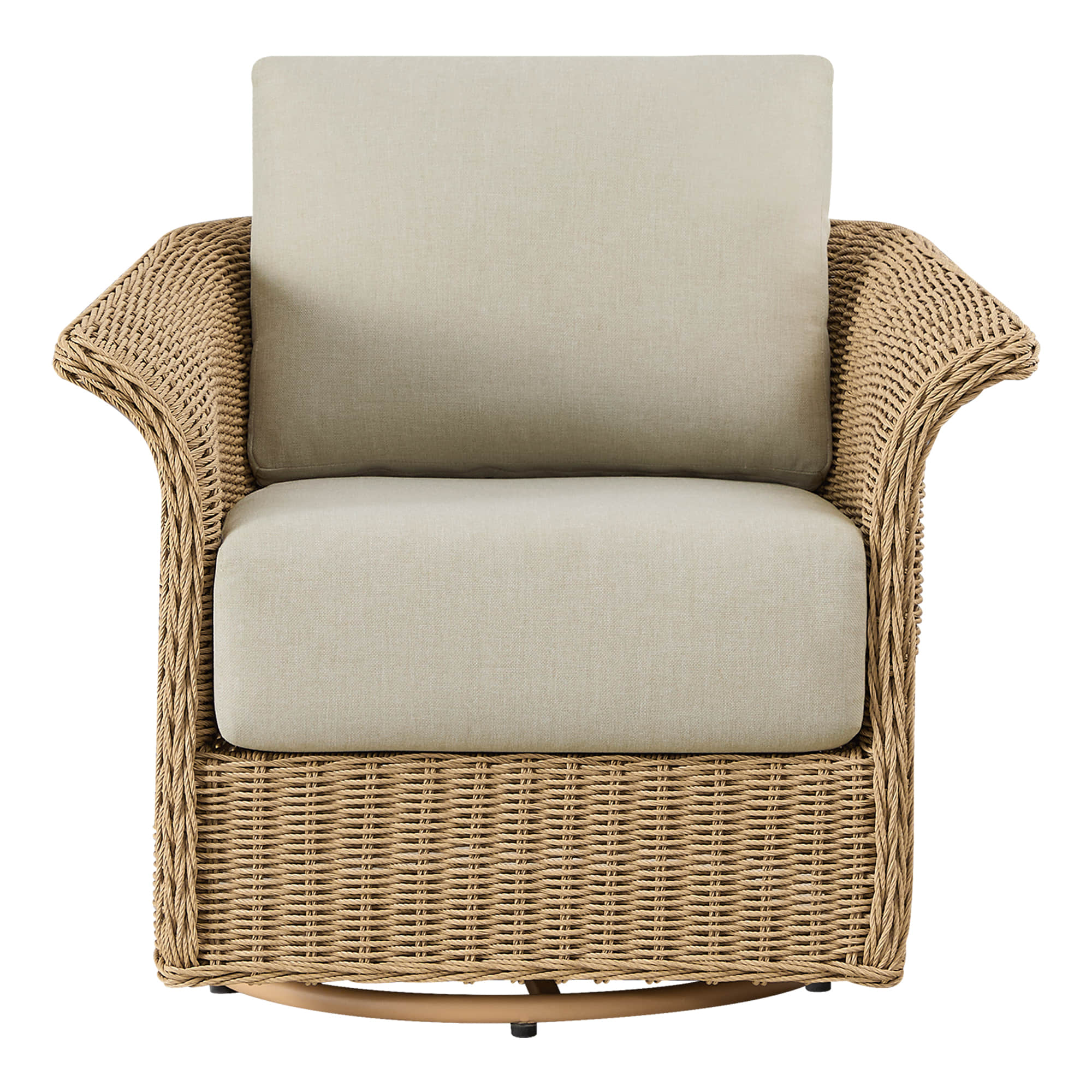 Haven Wicker Woven Outdoor Swivel Chair (Set of 2) - Image 30