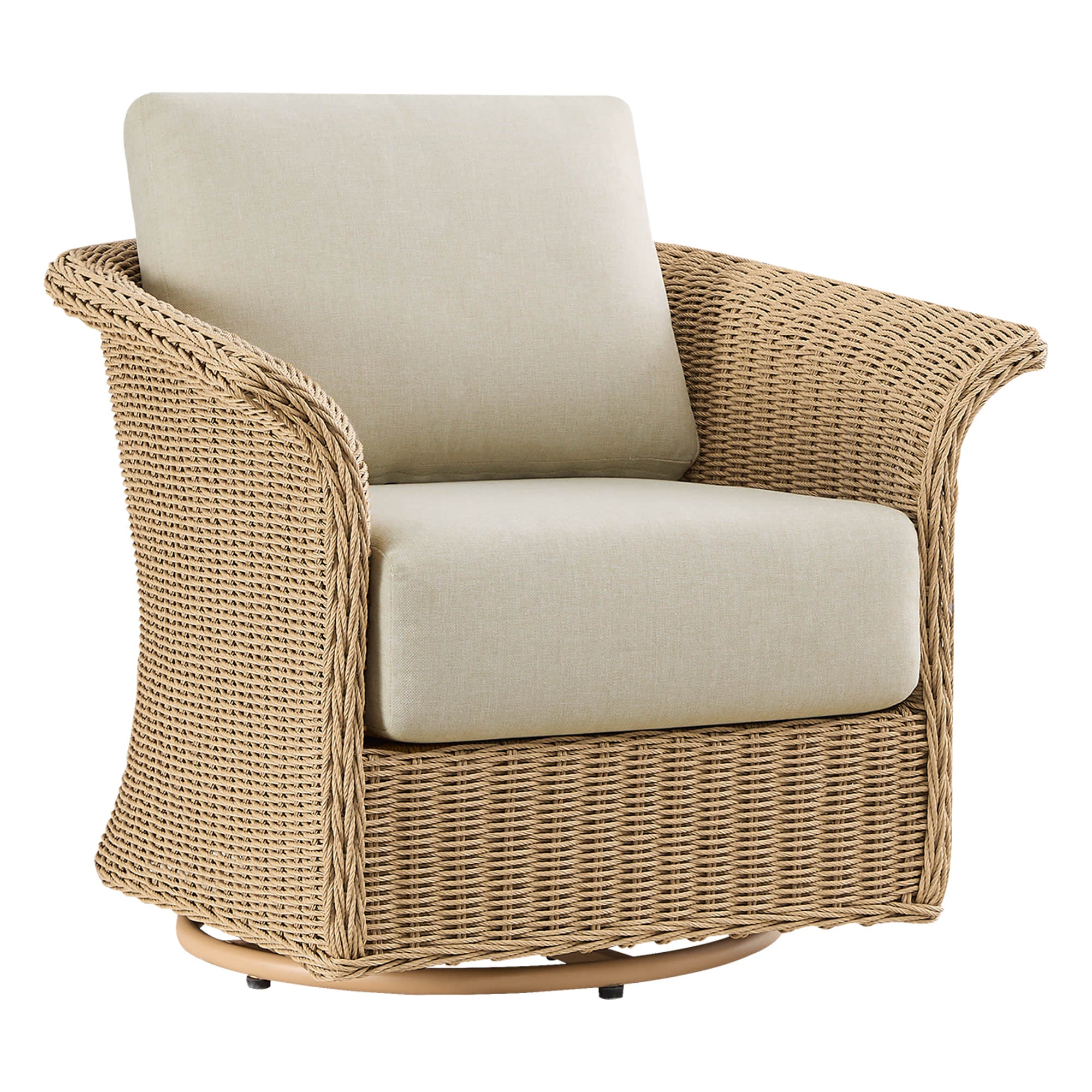 Haven Wicker Woven Outdoor Swivel Chair (Set of 2) - Image 31