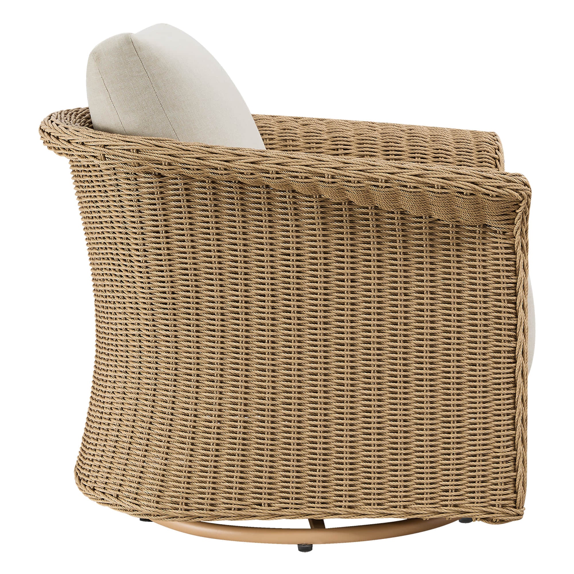 Haven Wicker Woven Outdoor Swivel Chair (Set of 2) - Image 33