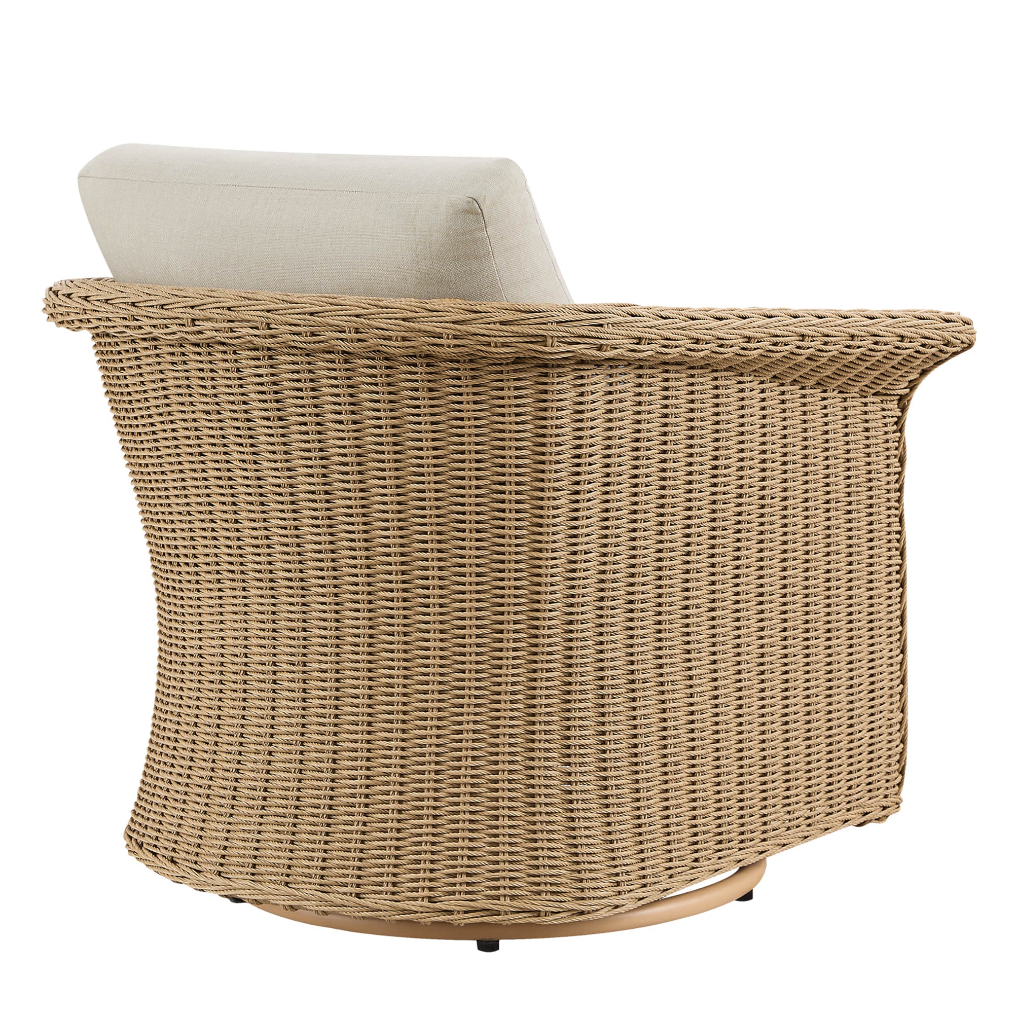 Haven Wicker Woven Outdoor Swivel Chair (Set of 2) - Image 35
