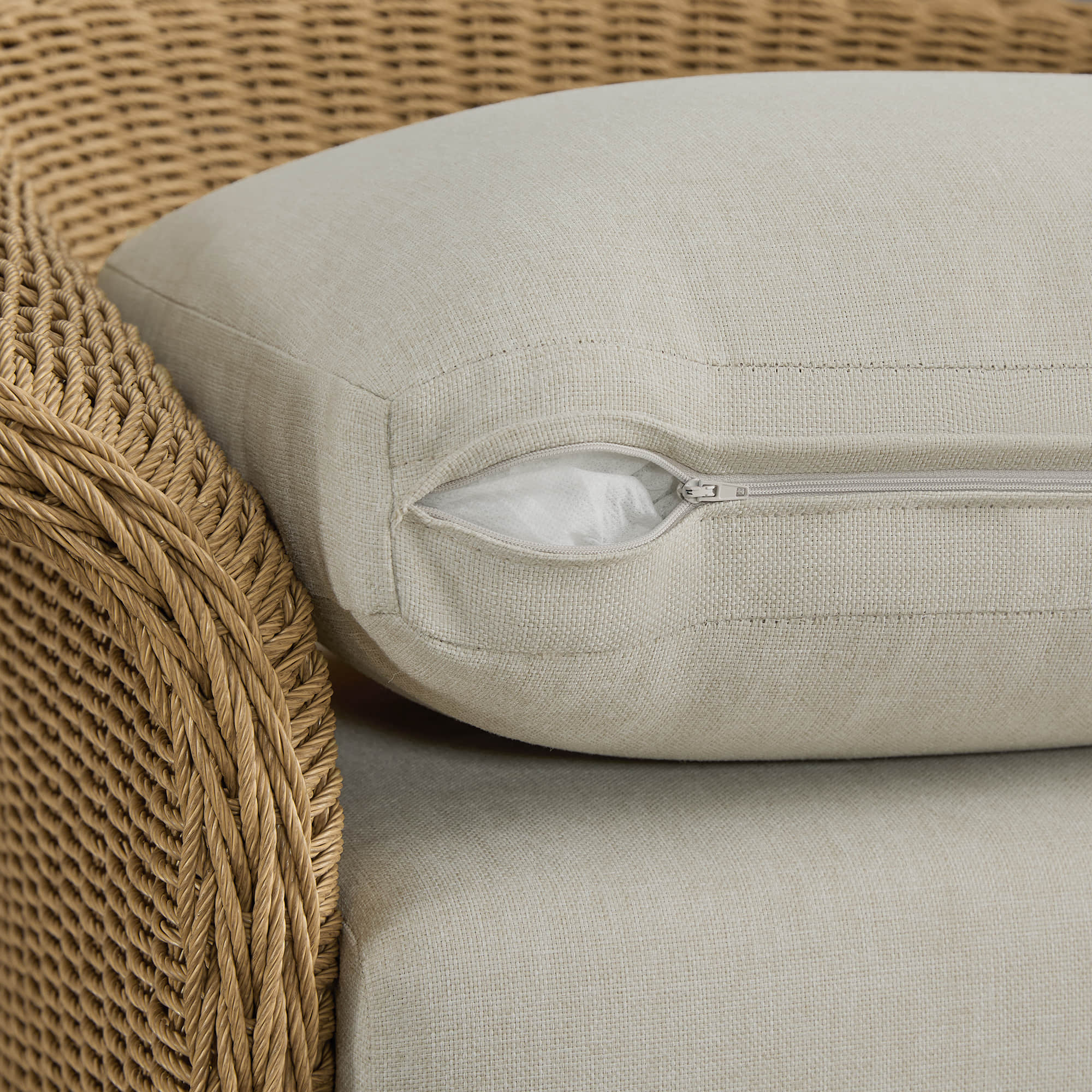 Haven Wicker Woven Outdoor Swivel Chair (Set of 2) - Image 39