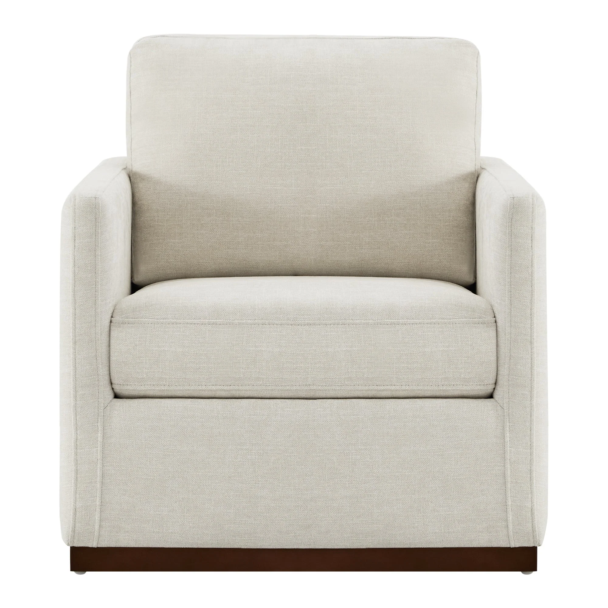 Henry Swivel Accent Chair with Wood Base - Image 33