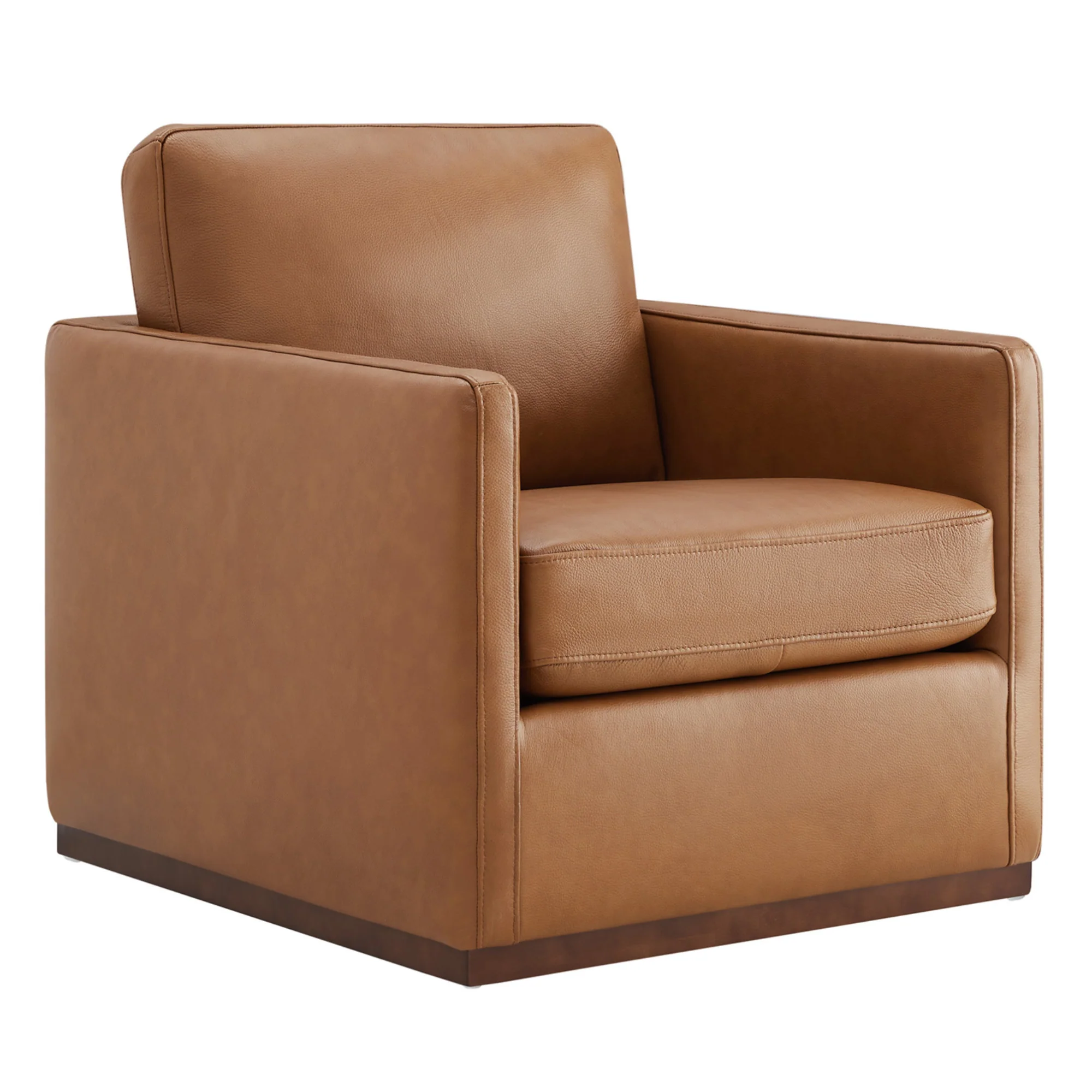 Henry Swivel Accent Chair with Wood Base - Image 78