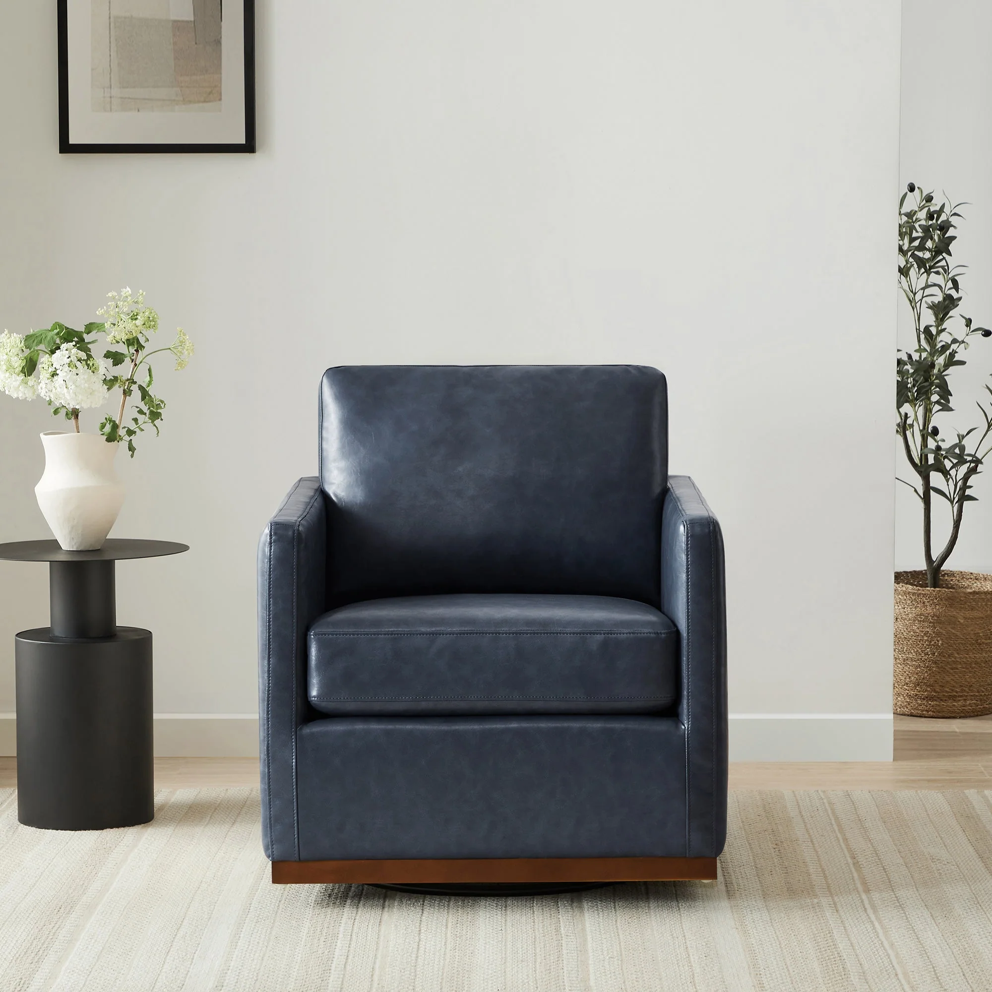 Henry Modern Swivel Accent Chair - Image 39