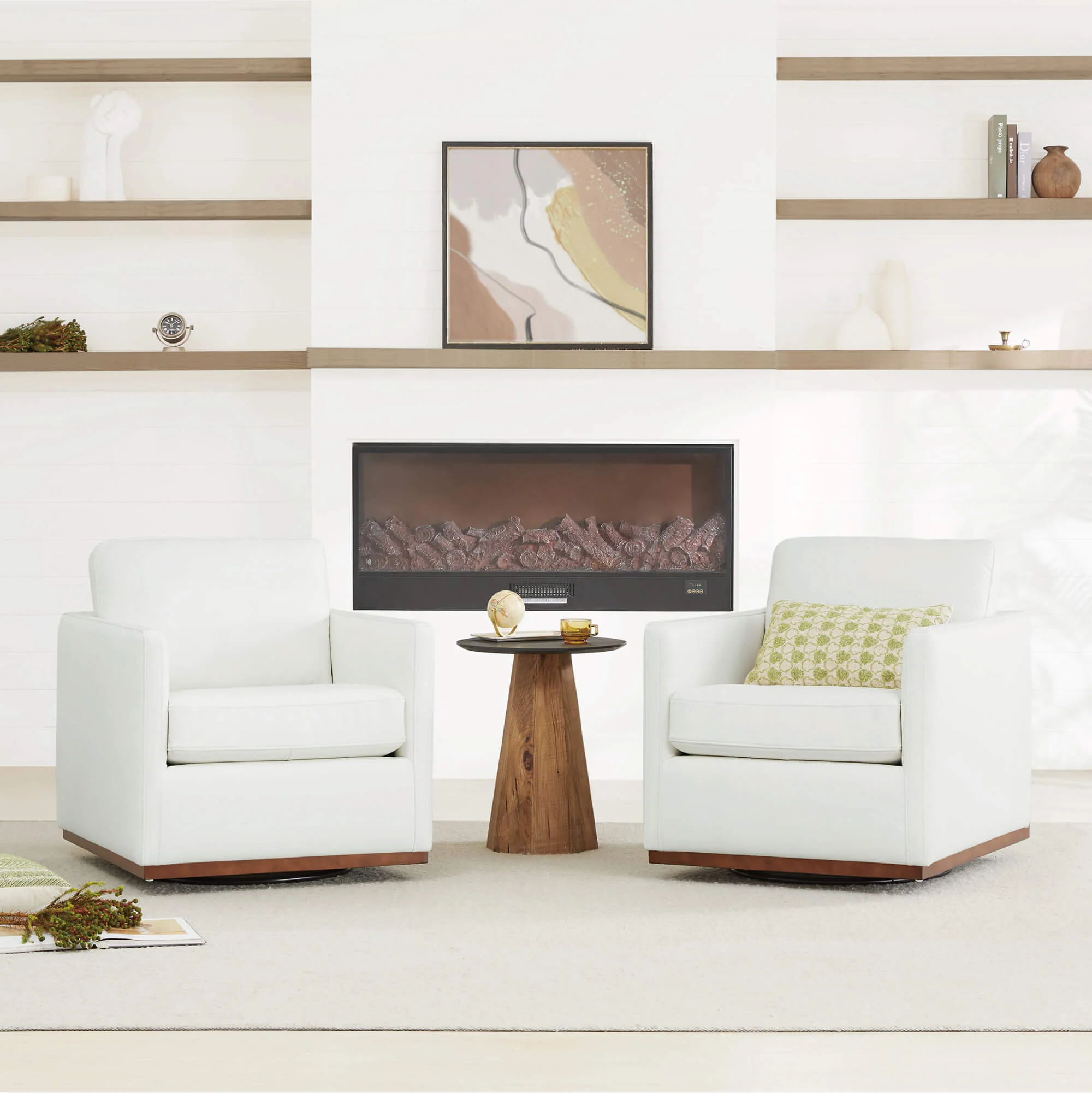 Henry Modern Swivel Accent Chair - Image 81