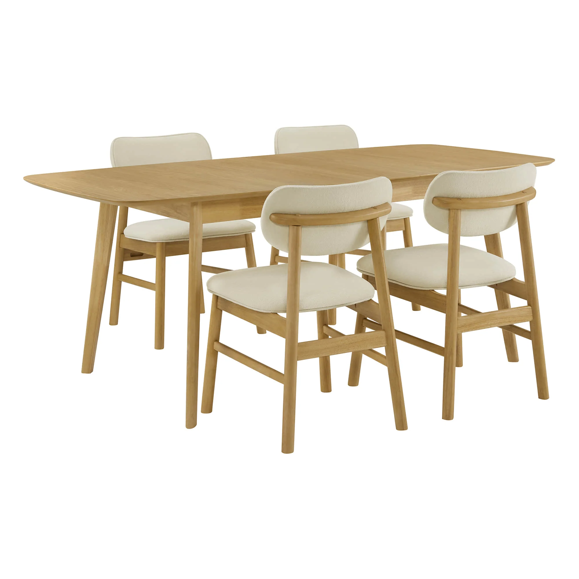 Hilda Extendable Wood Dining Table Set - Image 14