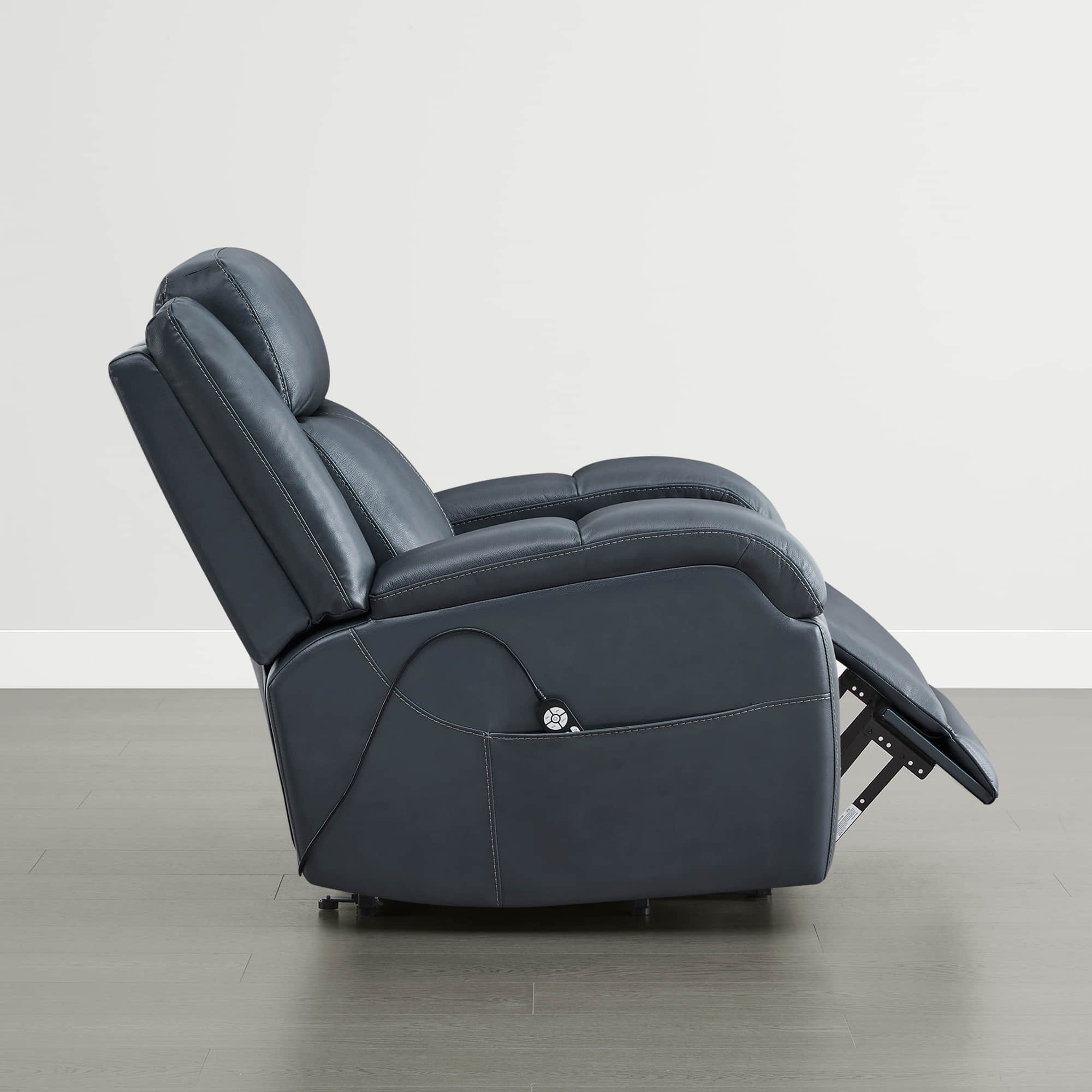 Isaac Genuine Leather Lift Assist Recliner With Power Headrest - Image 31