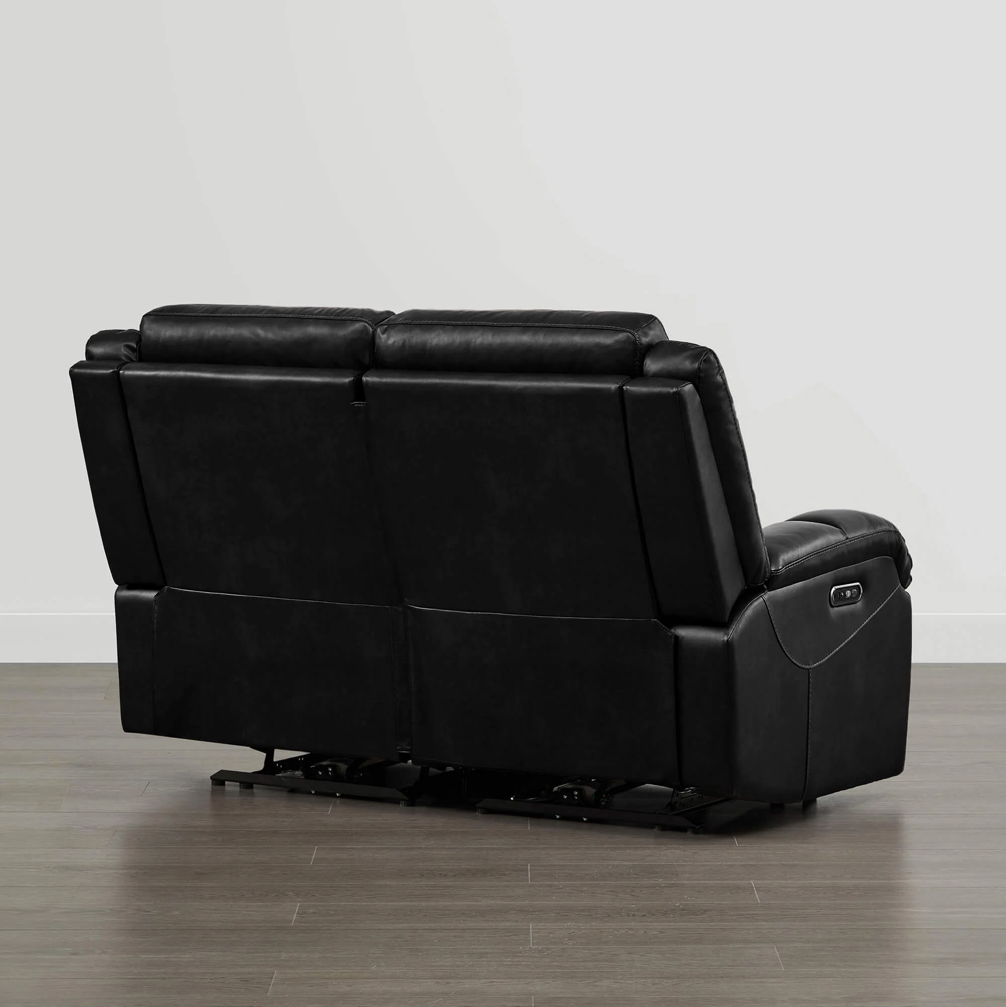 Isaac Genuine Leather Wall Hugger Power Reclining Sofa with Power Headrest - Image 118