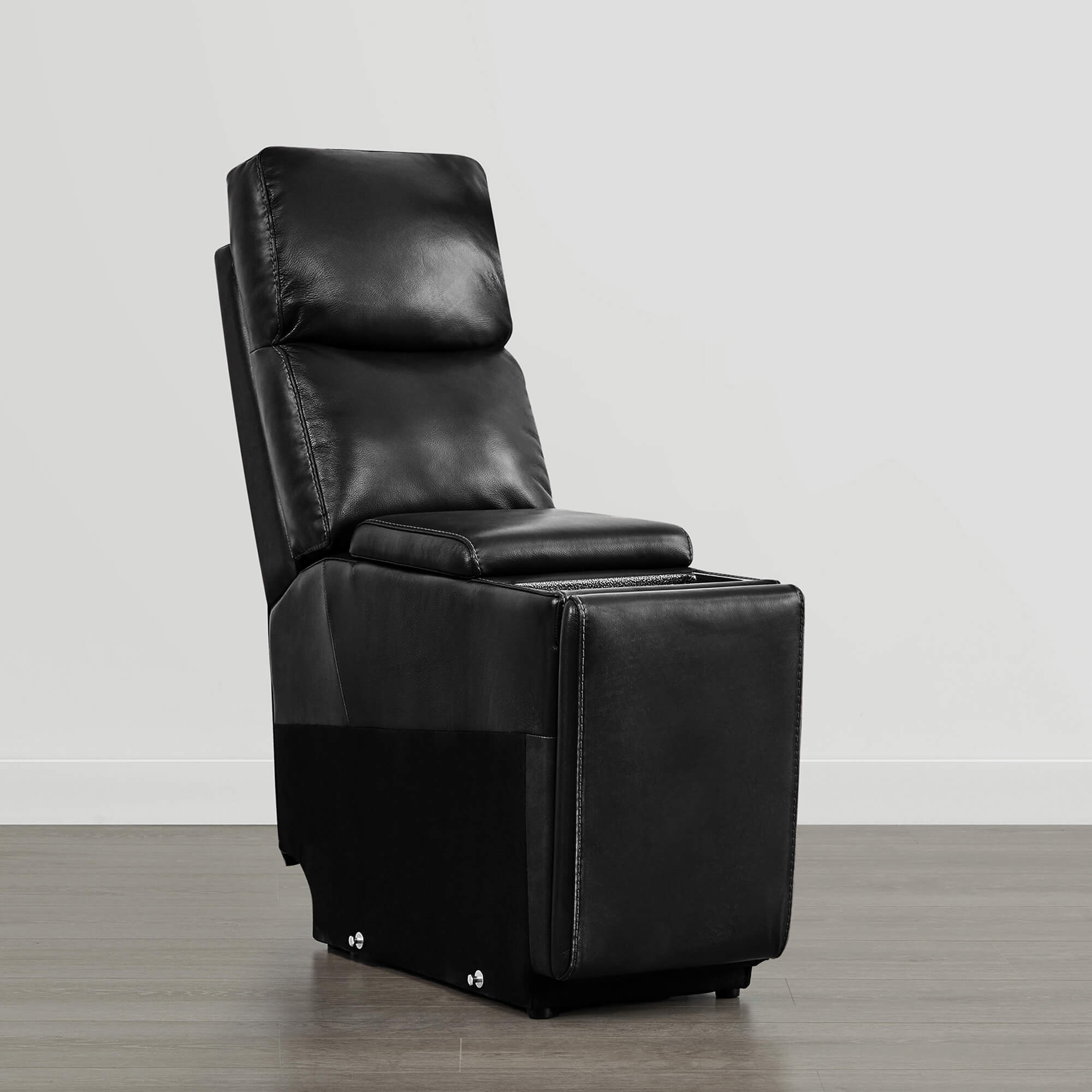Isaac Genuine Leather Wall Hugger Power Reclining Sofa with Power Headrest - Image 122