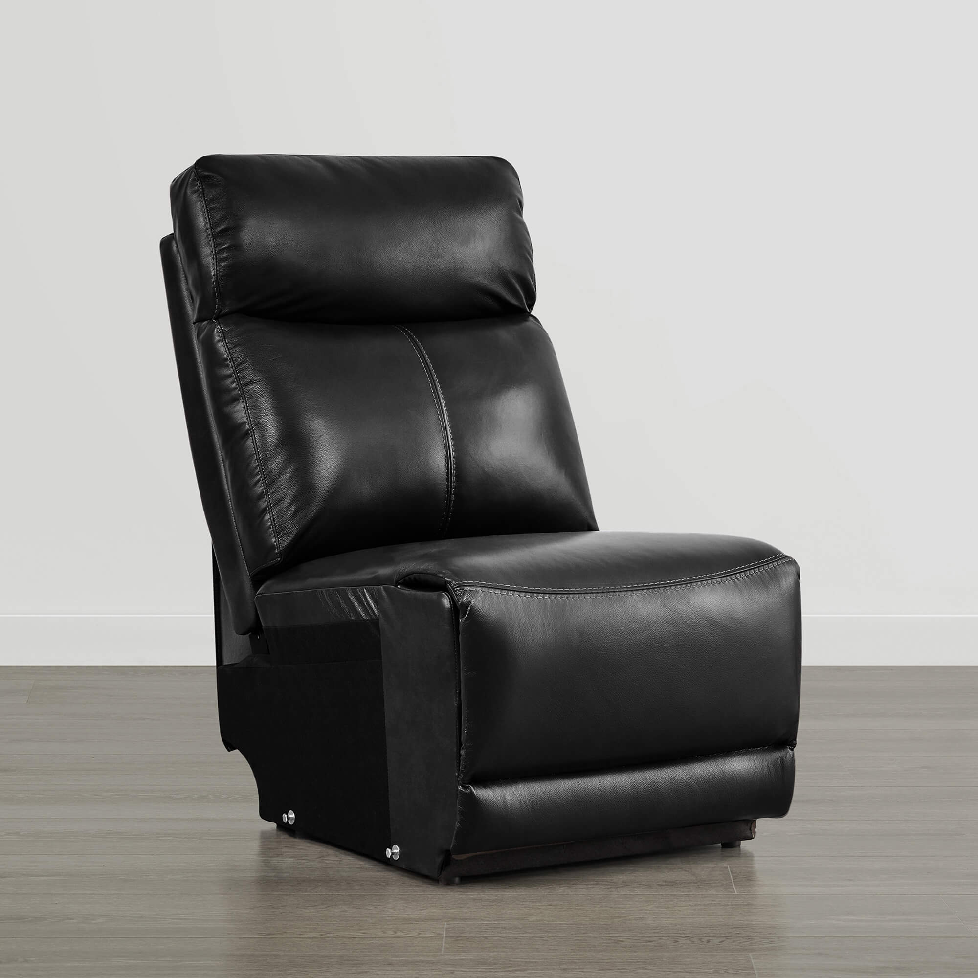 Isaac Genuine Leather Wall Hugger Power Reclining Sofa with Power Headrest - Image 154
