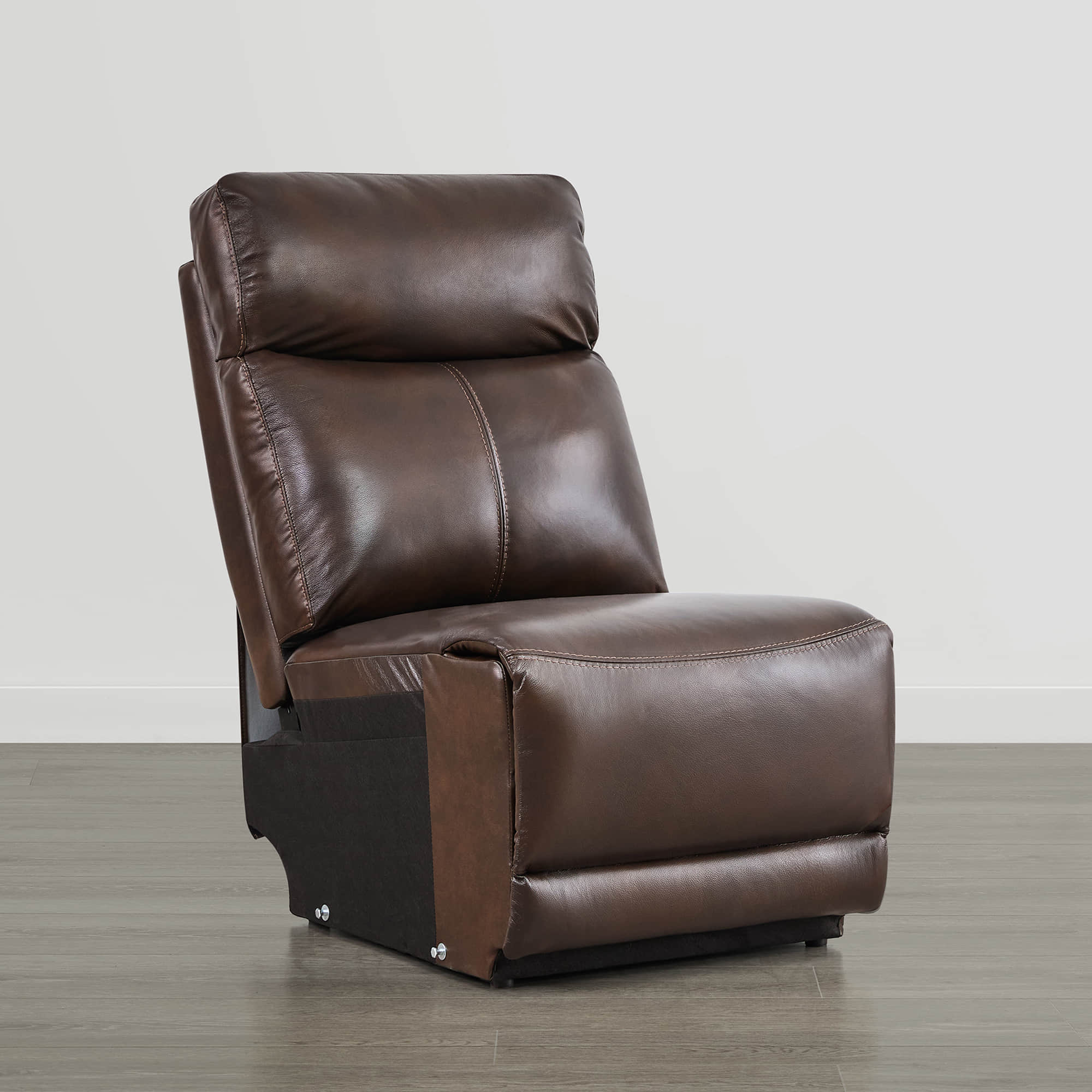 Isaac Genuine Leather Wall Hugger Power Reclining Sofa with Power Headrest - Image 19