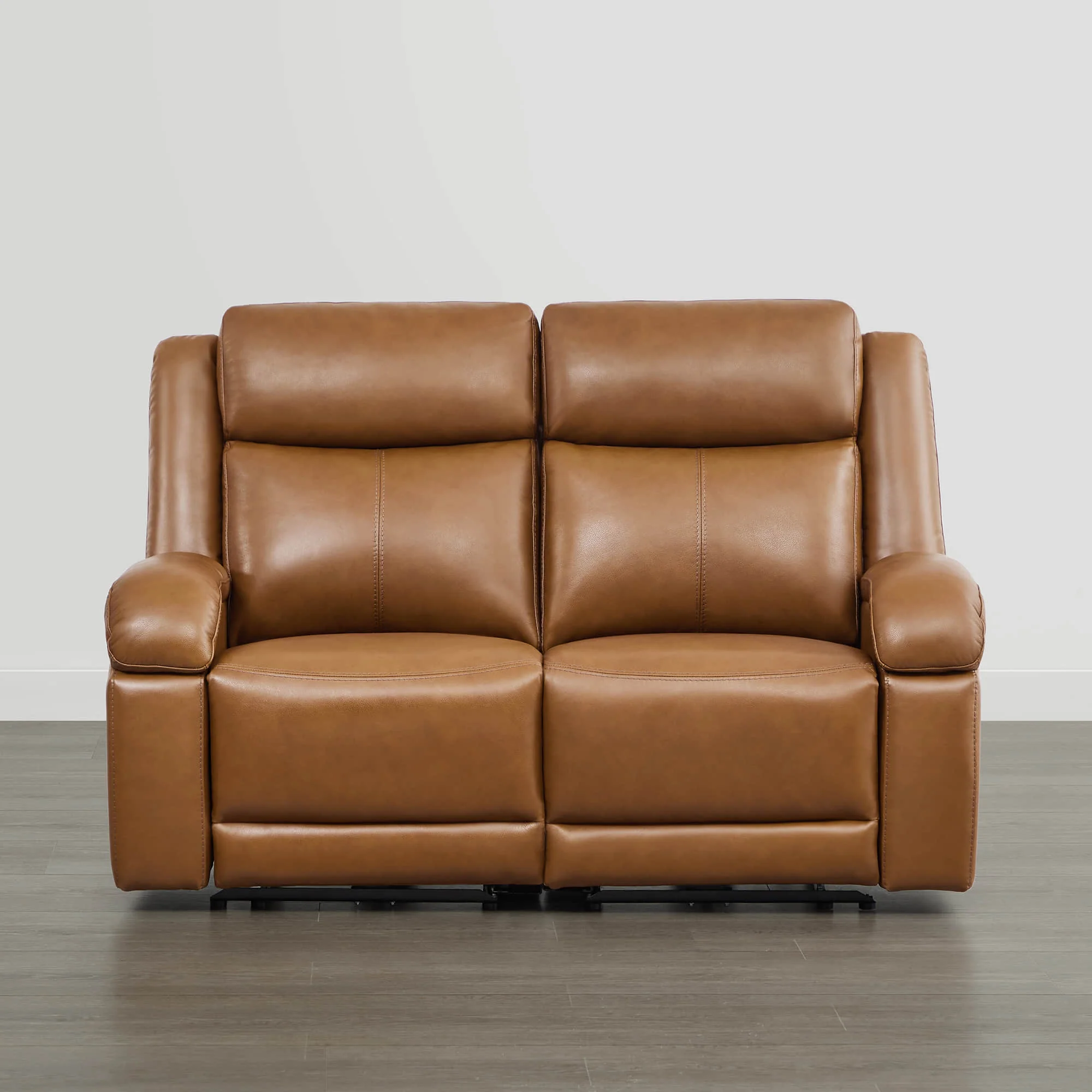 Isaac Genuine Leather Wall Hugger Power Reclining Sofa with Power Headrest - Image 86