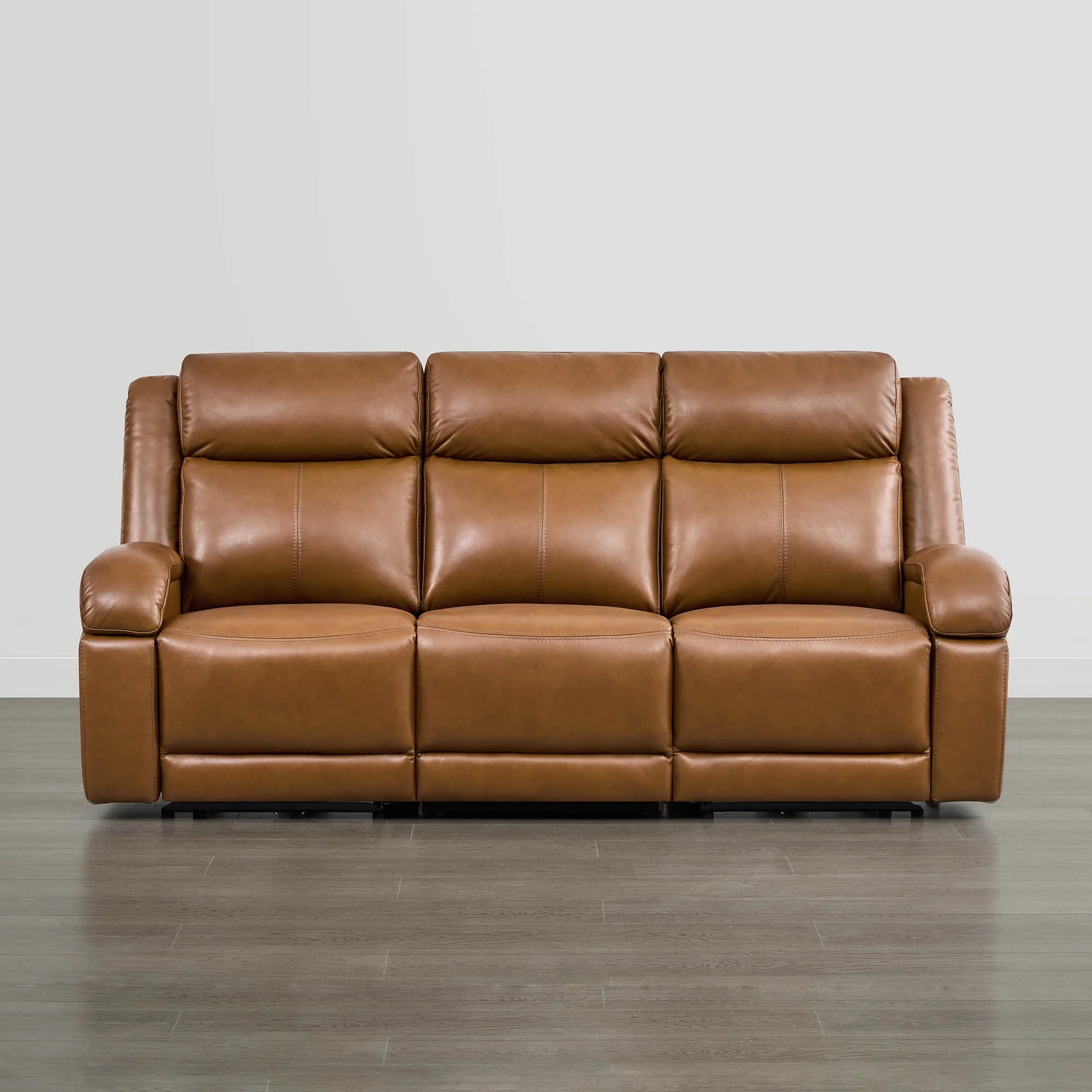 Isaac Genuine Leather Wall Hugger Power Reclining Sofa with Power Headrest - Image 99