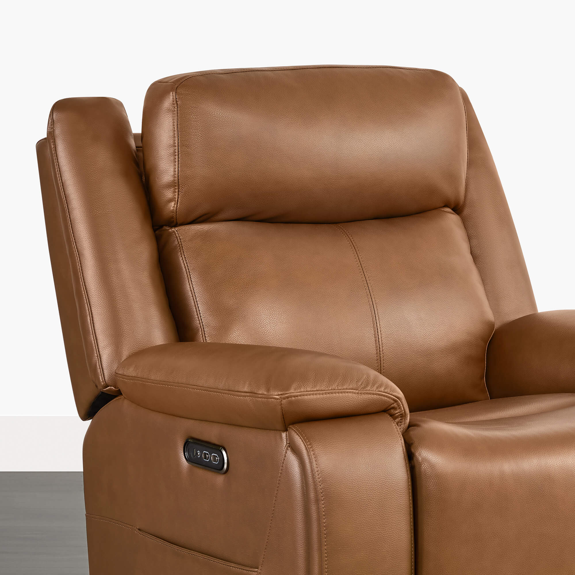 Isaac Zero Wall hugger Power Recliner with Cup Holder - Image 34