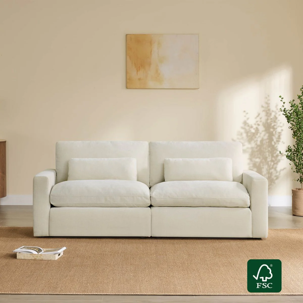 Ivy 2-Seat Performance Fabric Modular Sofa - Image 3