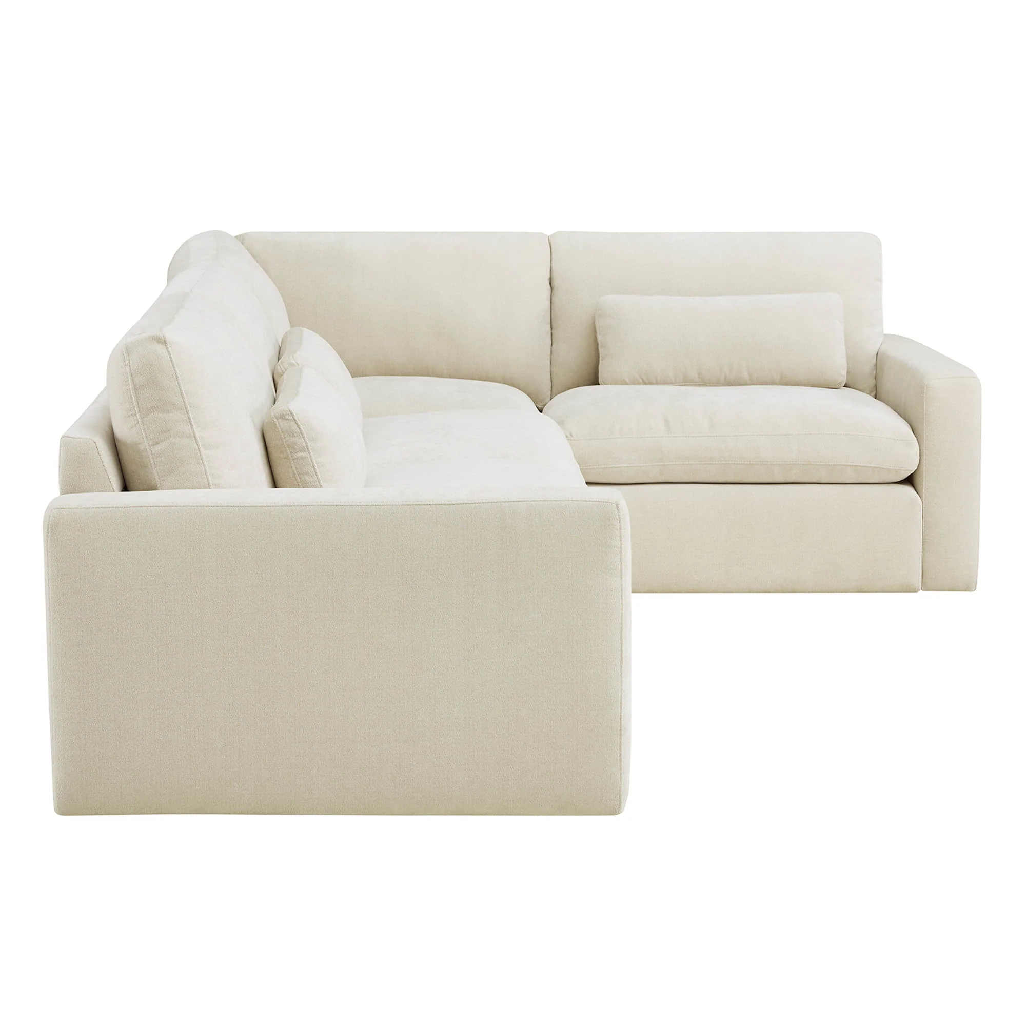 Ivy 4-Seat Performance Fabric Modular Sectional Sofa - Image 21