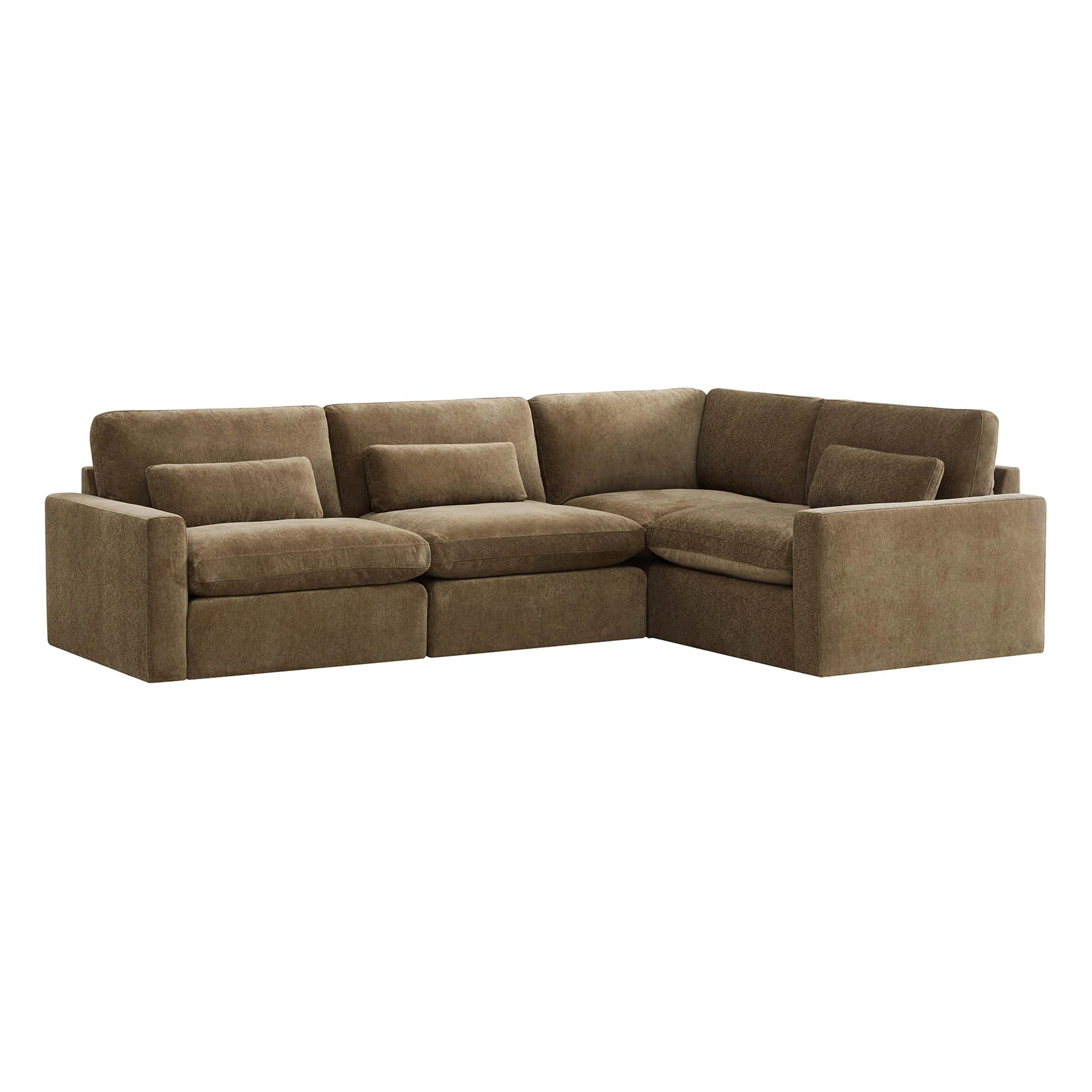 Ivy 4-Seat Performance Fabric Modular Sectional Sofa - Image 23