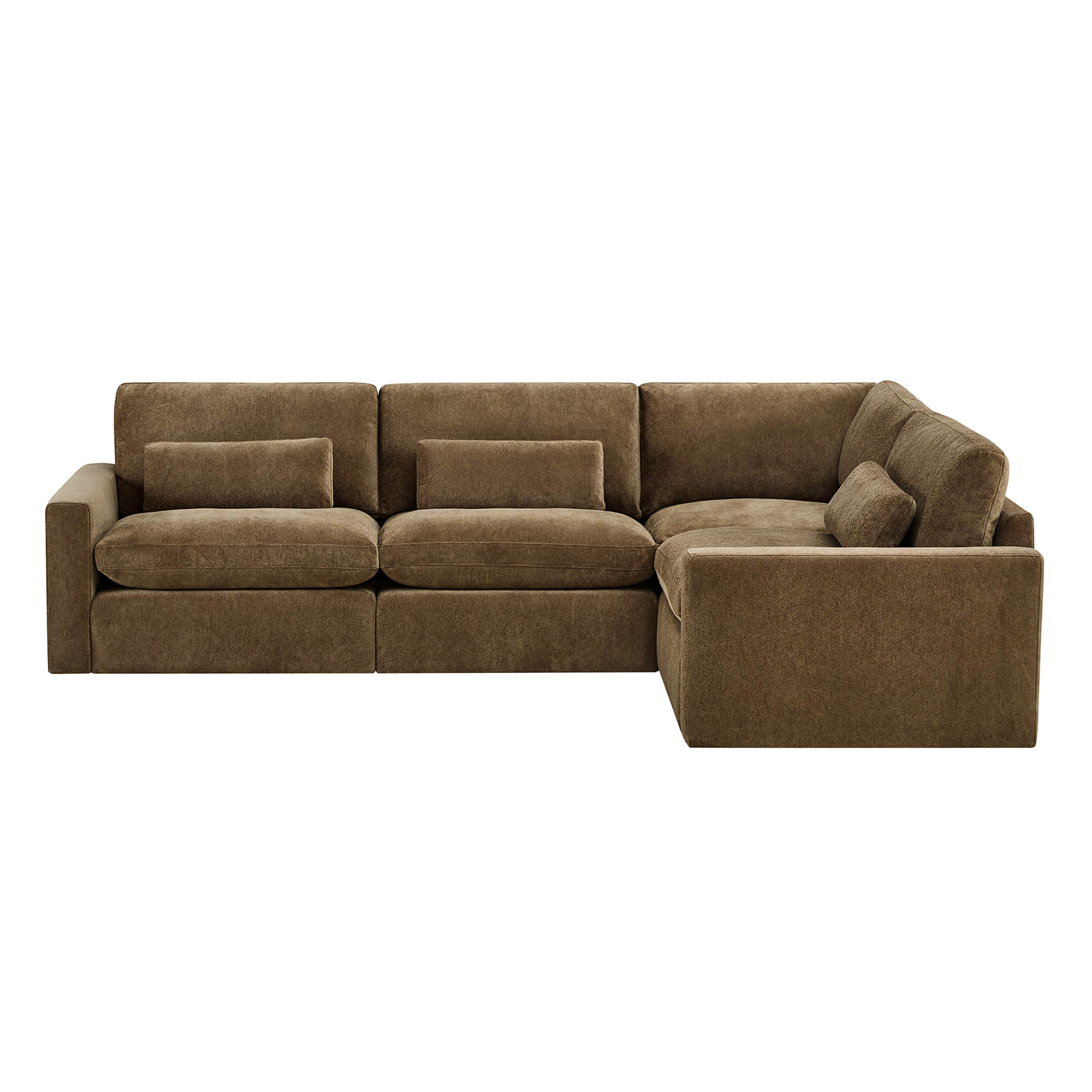 Ivy 4-Seat Performance Fabric Modular Sectional Sofa - Image 26