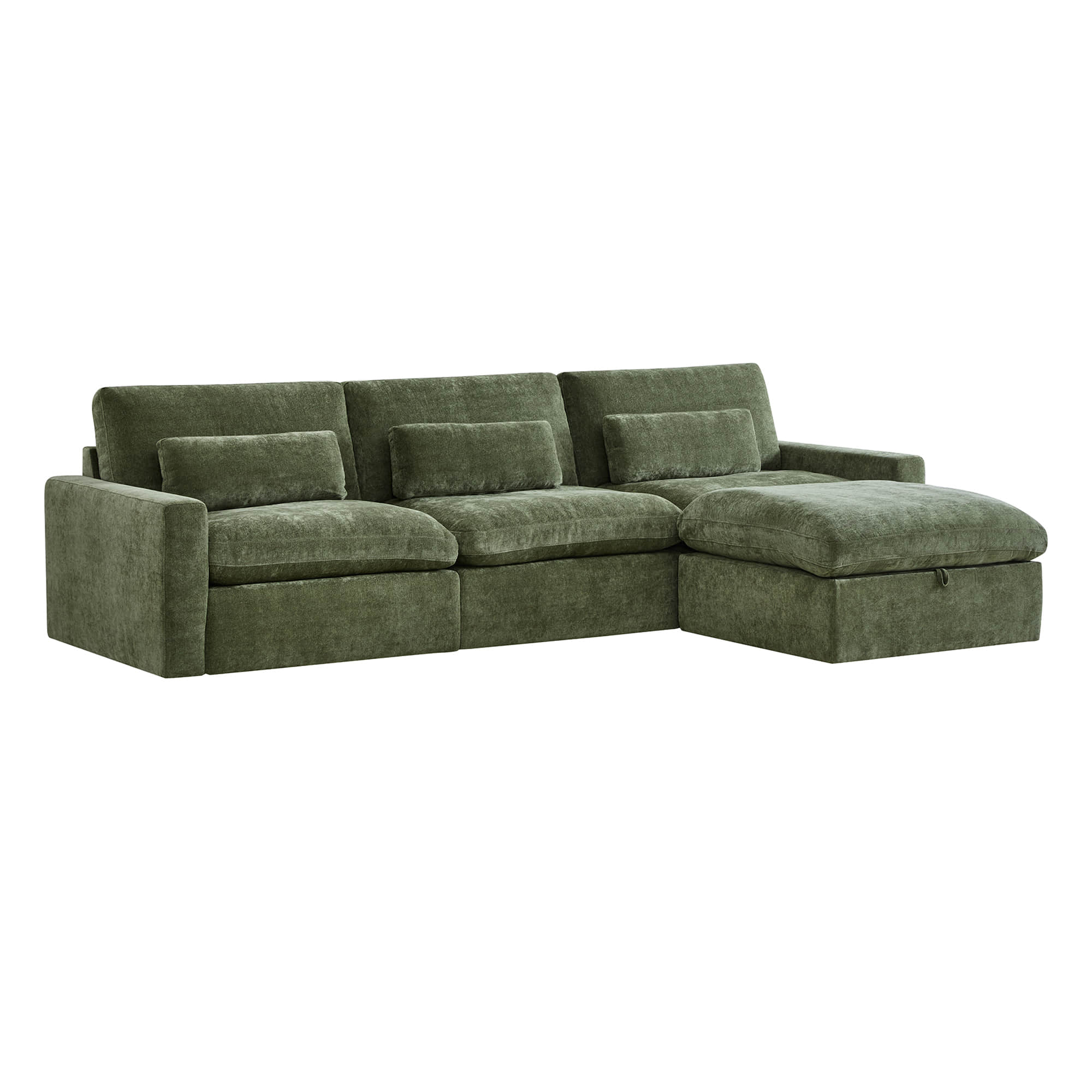 Ivy 4-Seat Performance Fabric Modular Sectional Sofa - Image 31